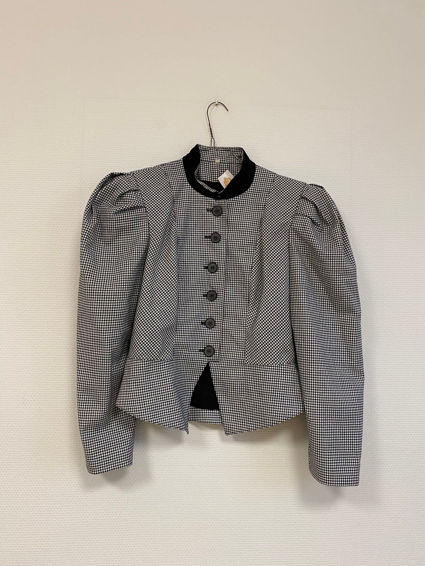 Tailleur vichy 80s