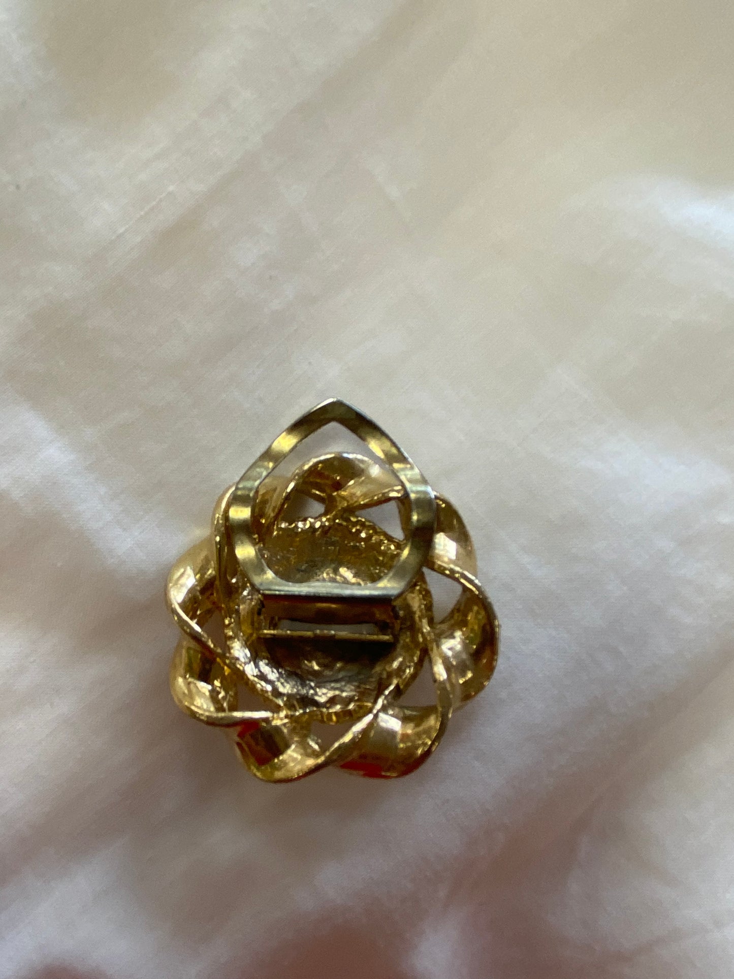 Pince à foulard 80s