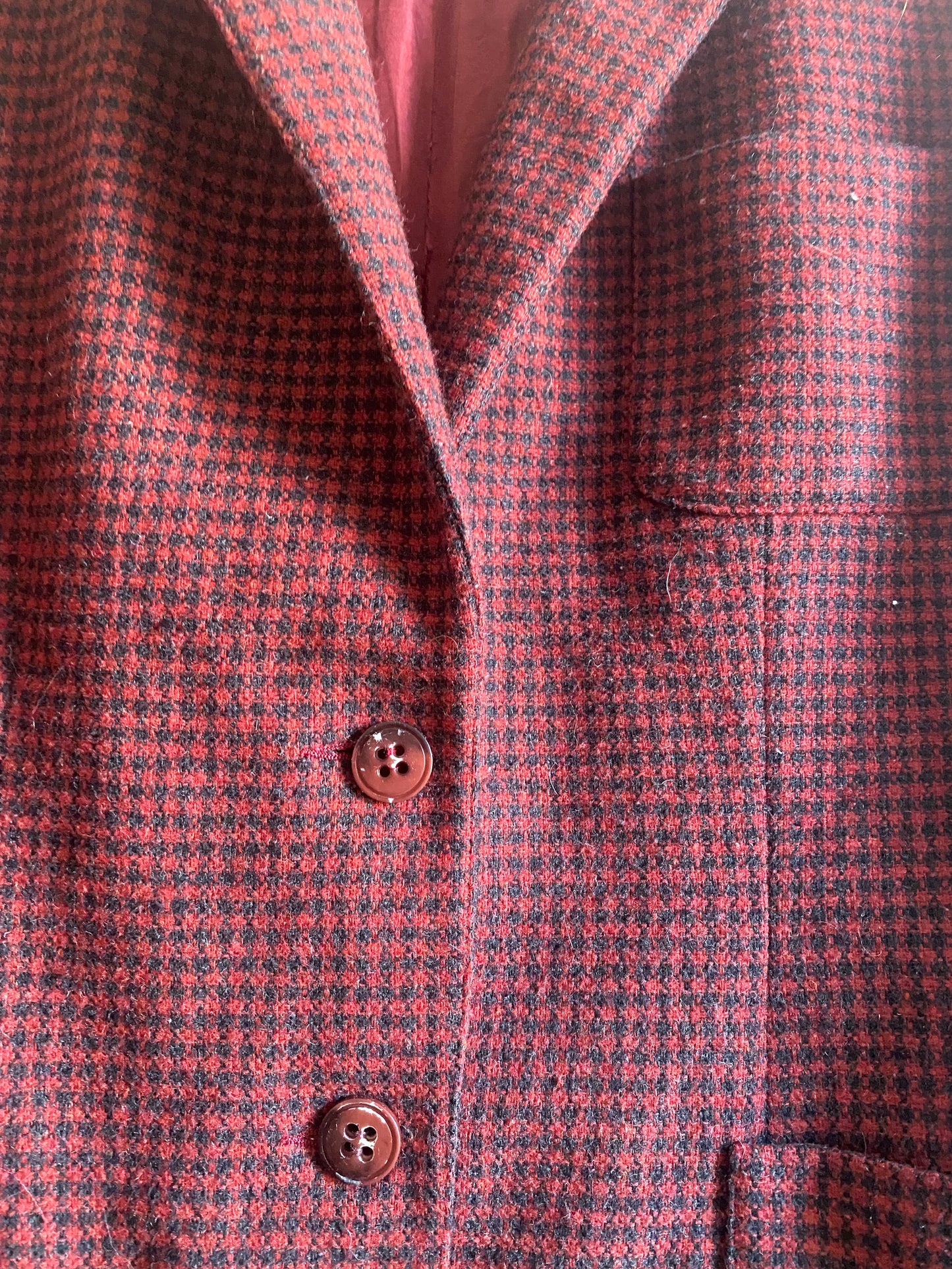 Veste en tweed 80s