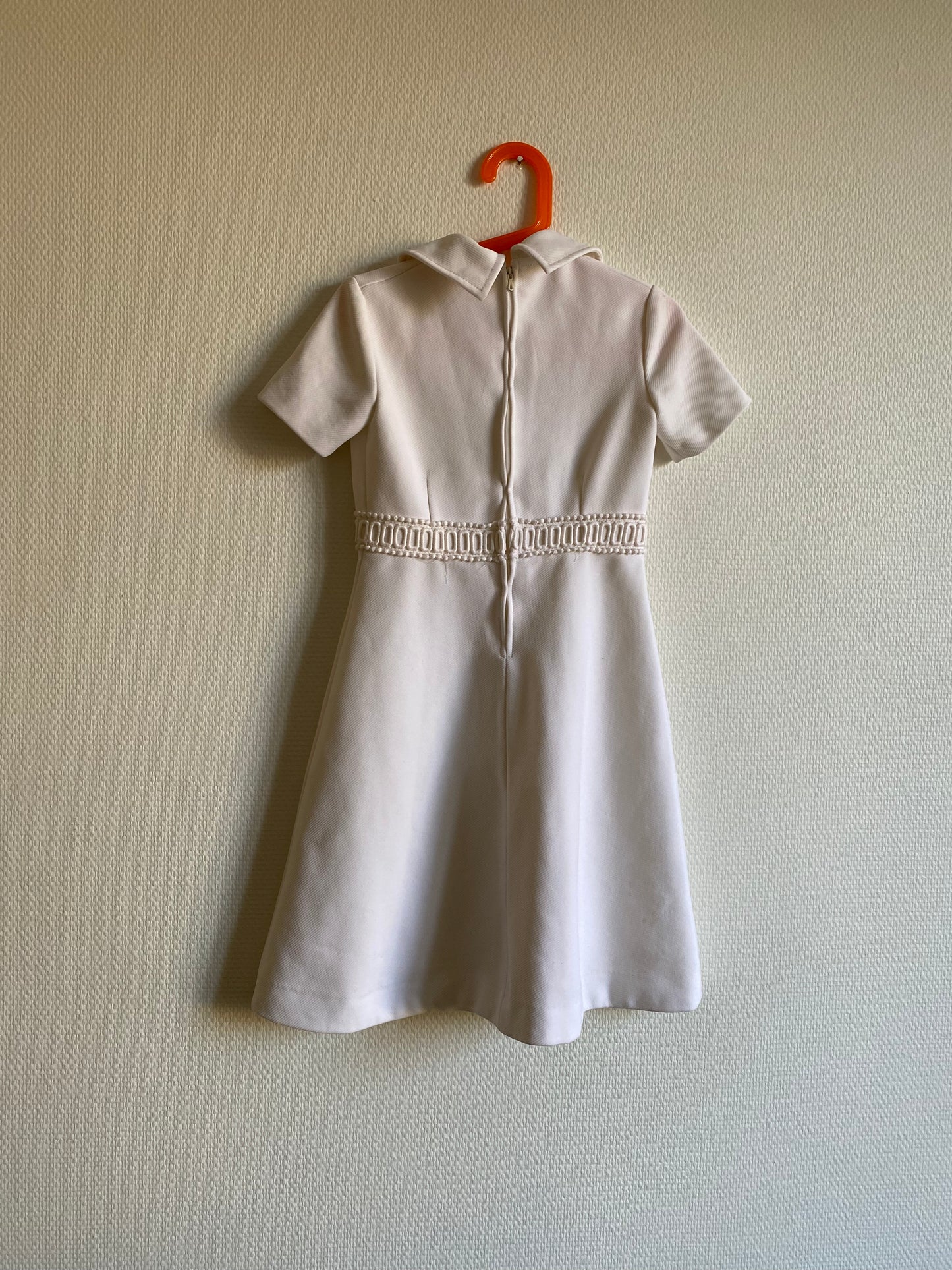 Robe blanche 70s