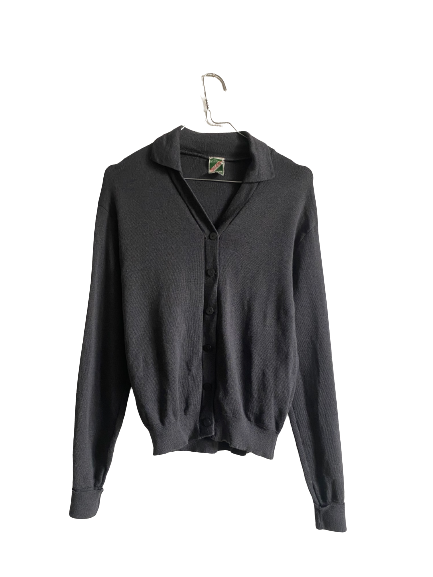 Gilet gris en laine