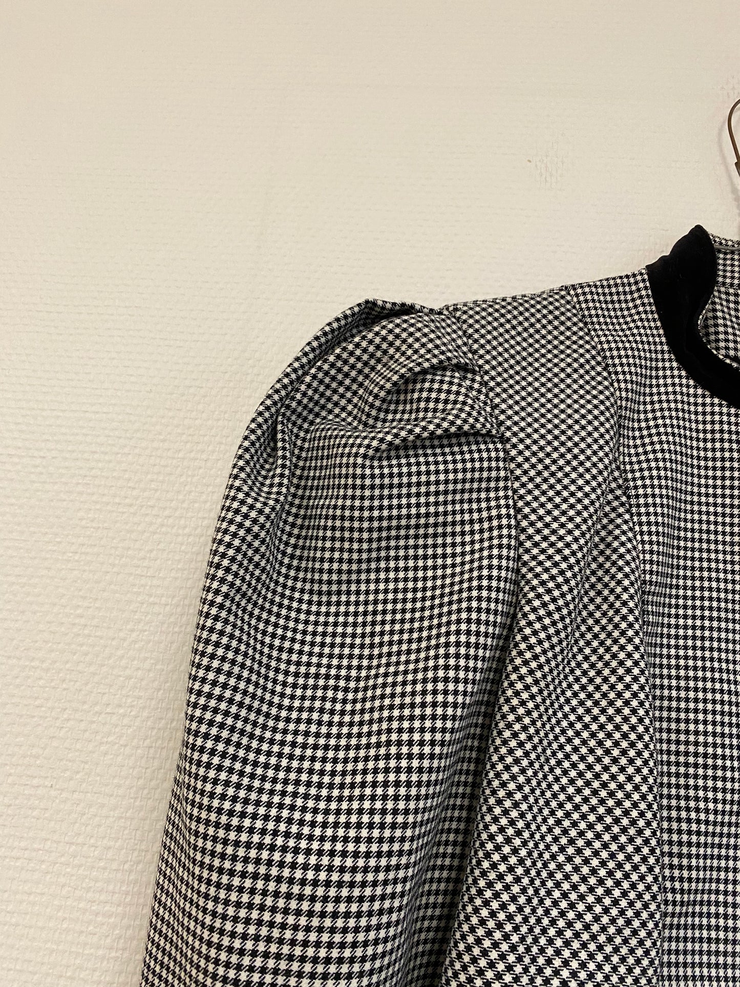 Tailleur vichy 80s