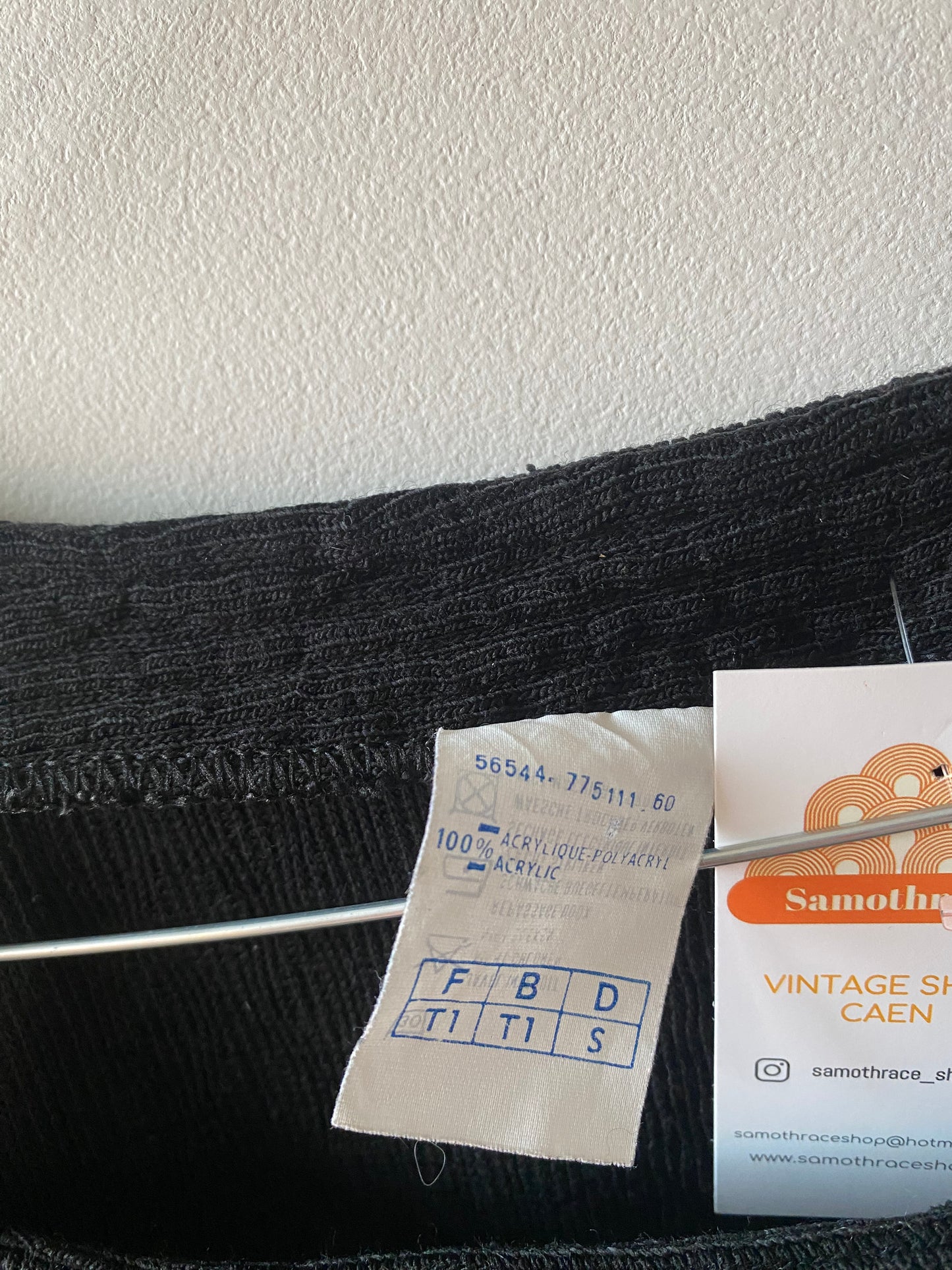 Mini robe en maille