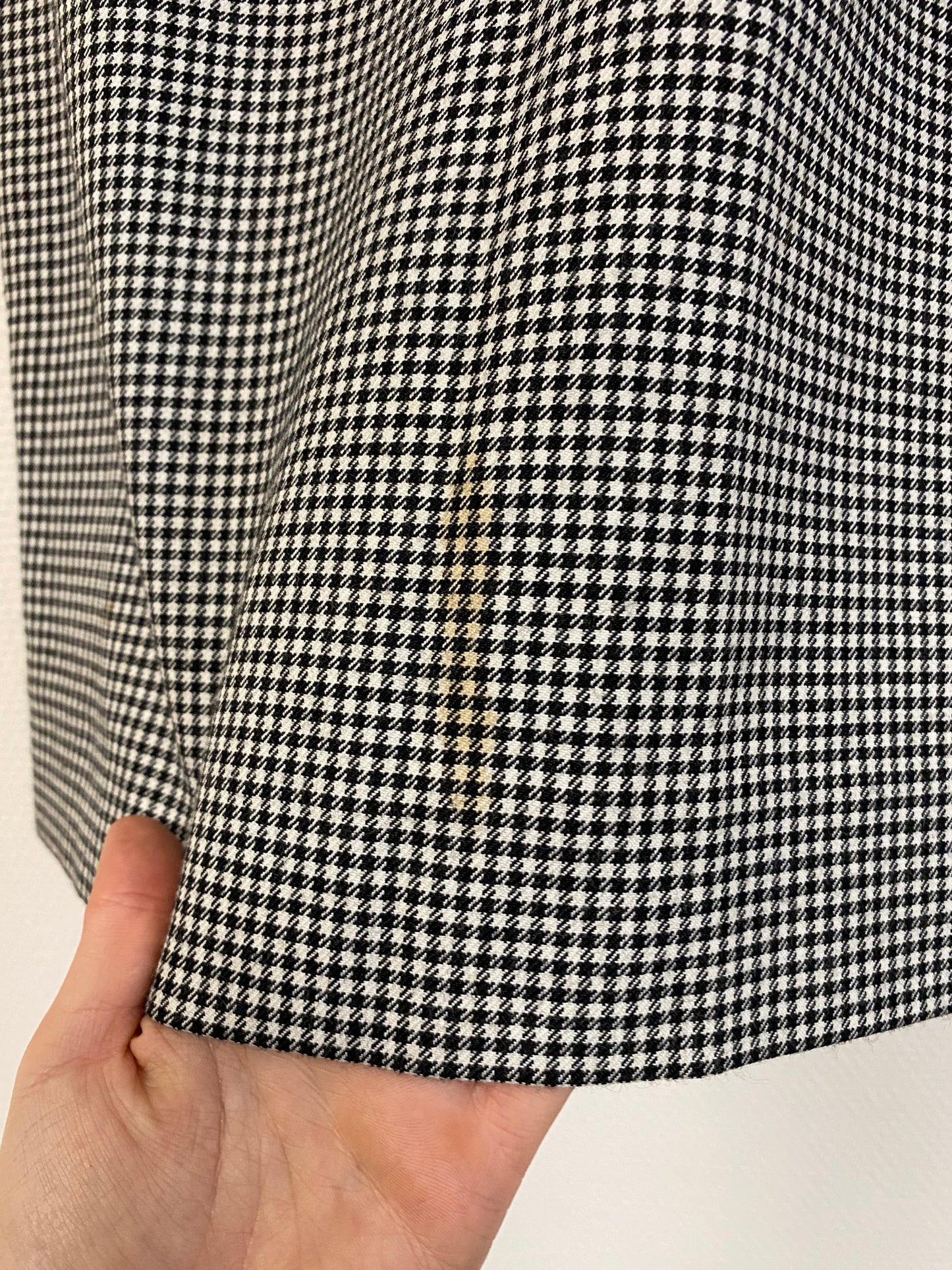 Tailleur vichy 80s