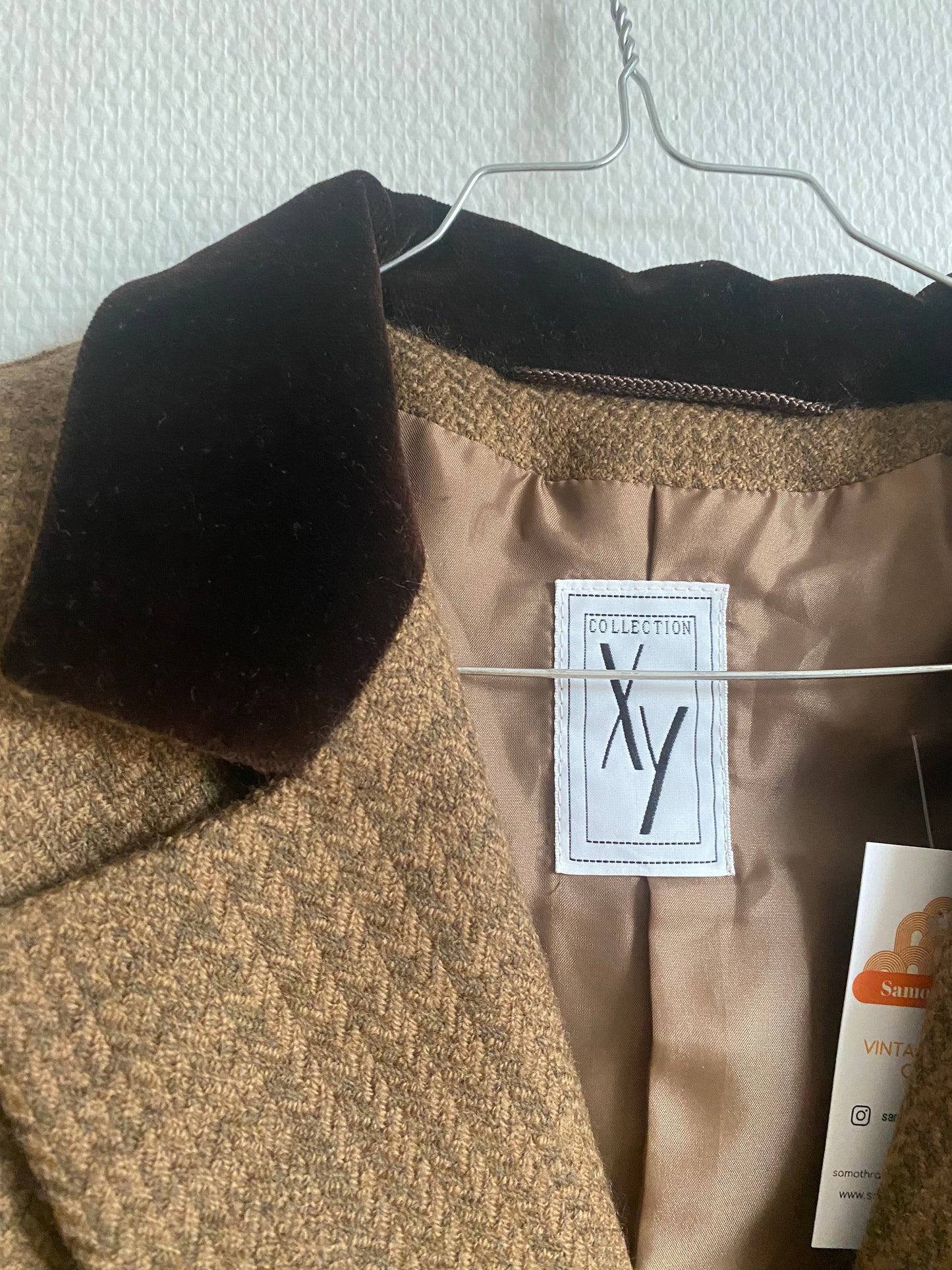 Veste en tweed