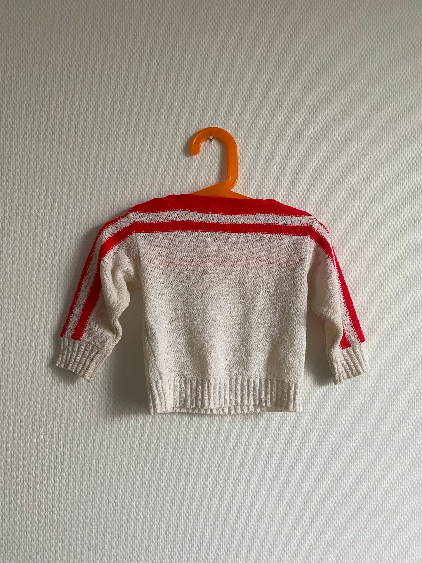 Top en maille blanc