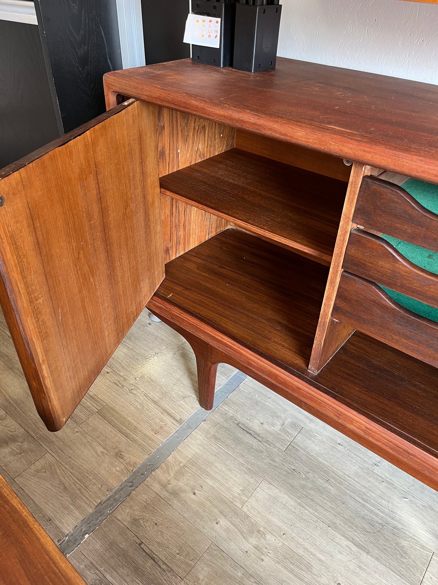 Enfilade scandinave en teck 1970