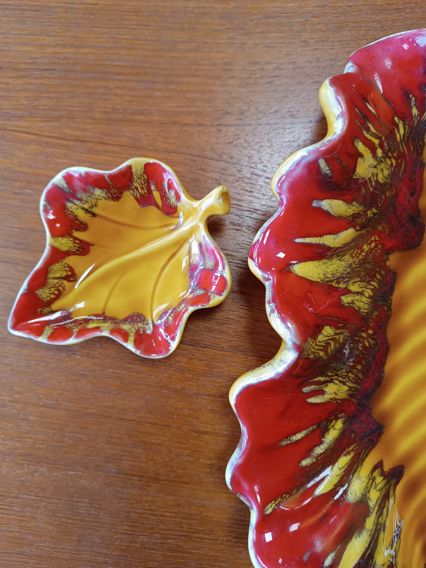 Coupelles feuilles en Vallauris