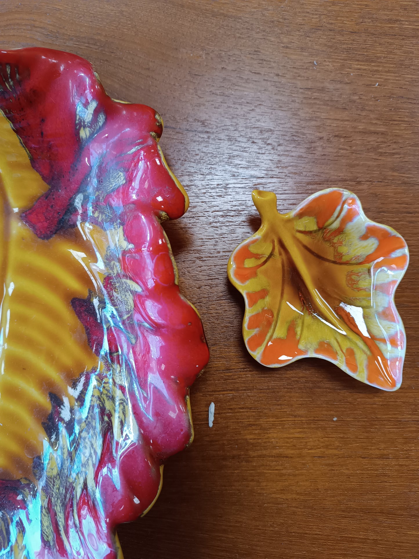 Coupelles feuilles en Vallauris