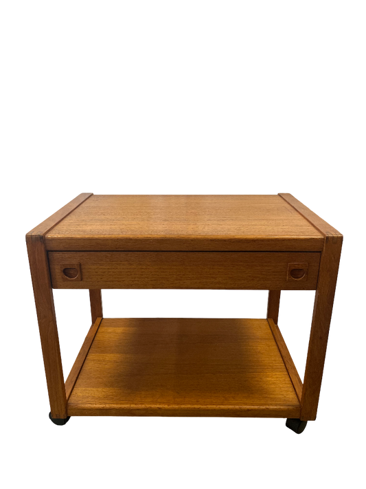 Desserte scandinave en teck 1970