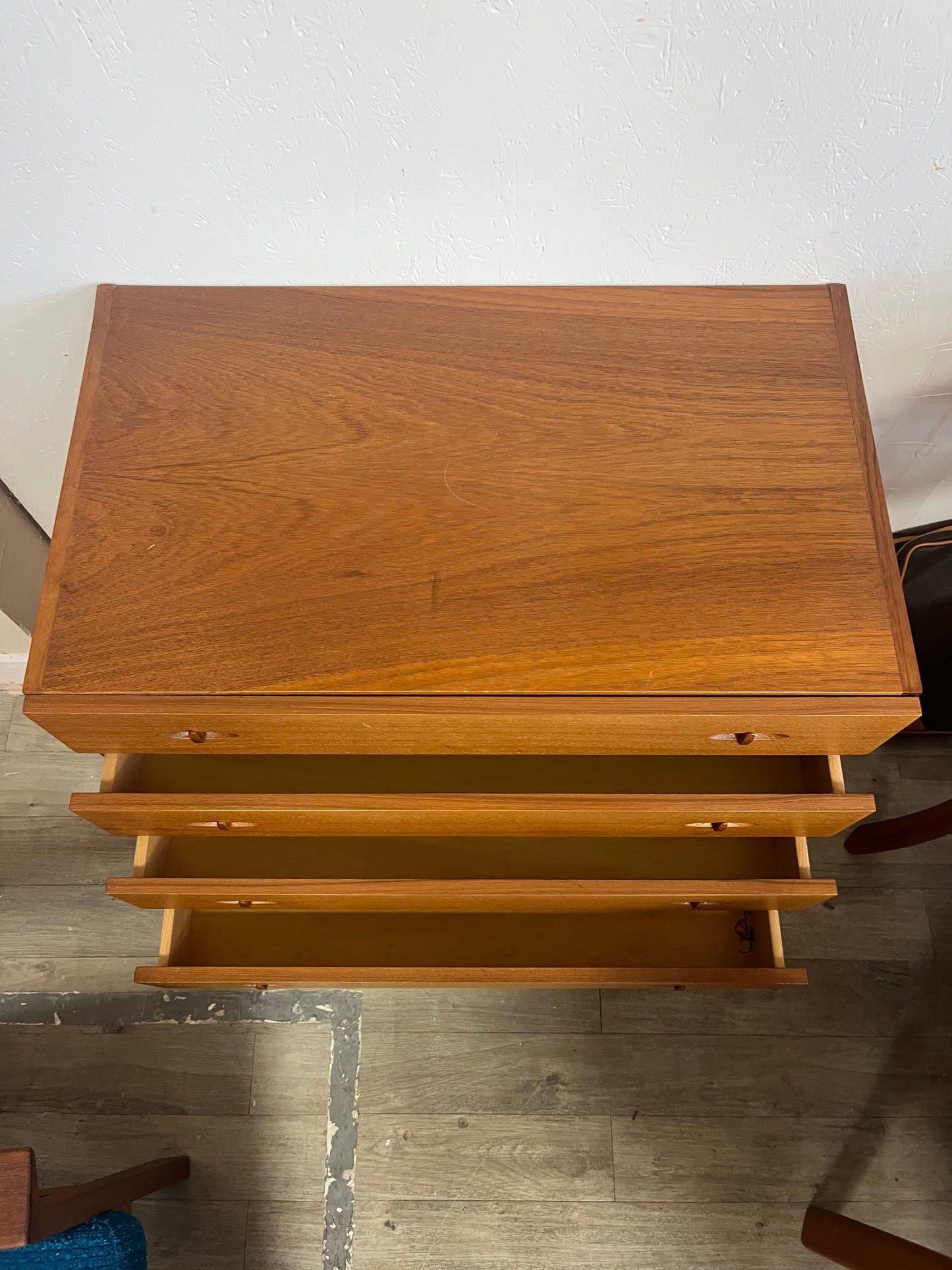 Commode scandinave en teck 1970