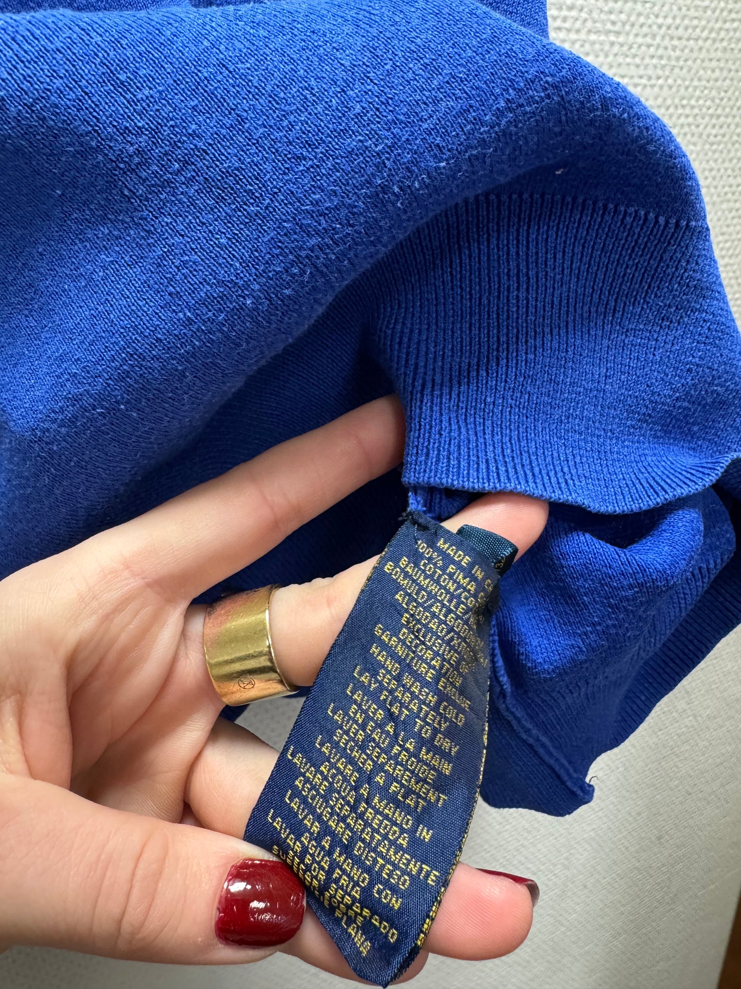 Pull bleu Ralph Lauren