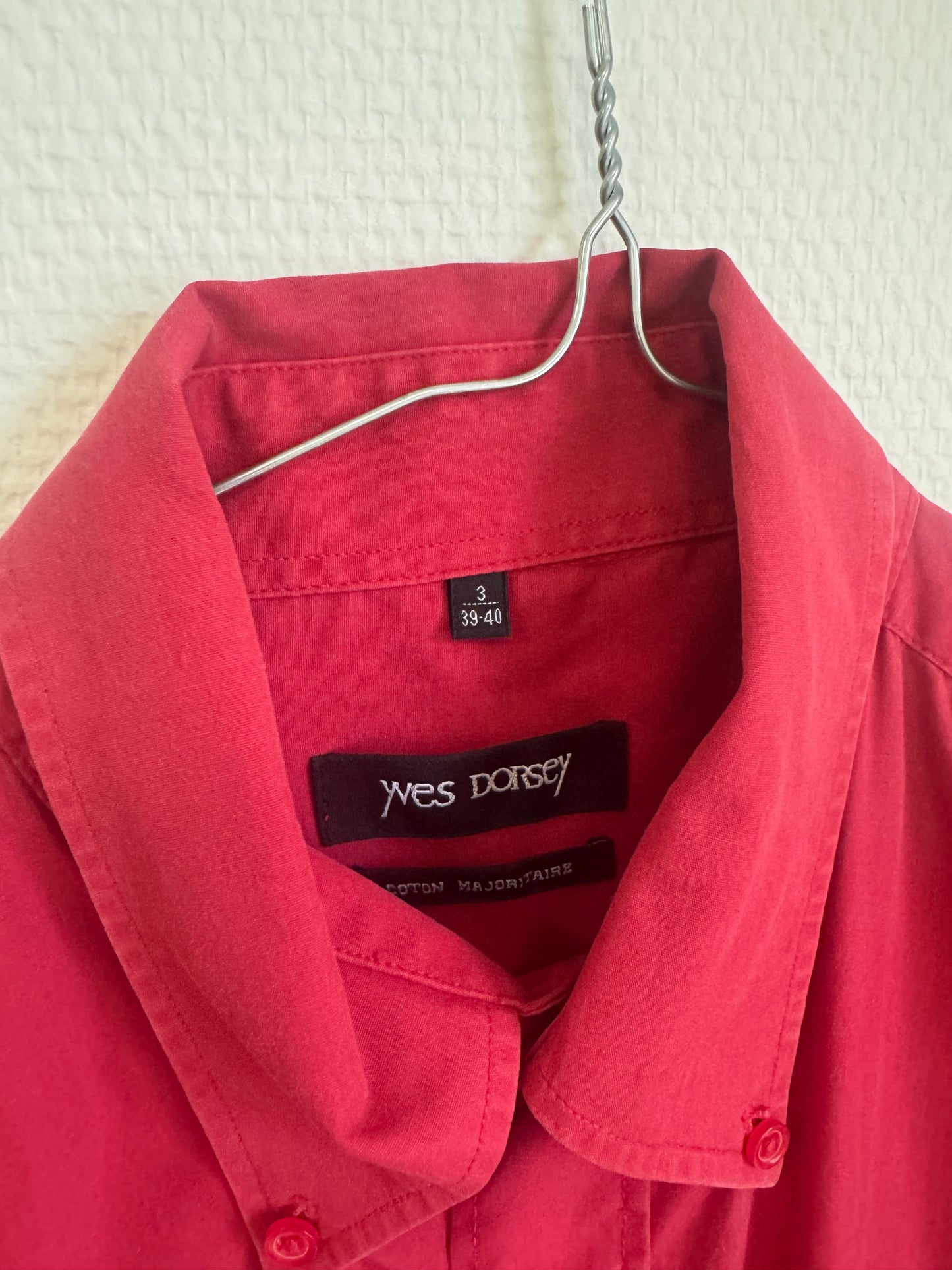 Chemise rouge