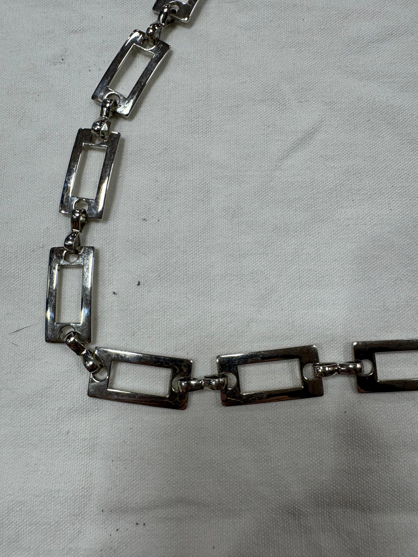 Ceinture chaine argenté