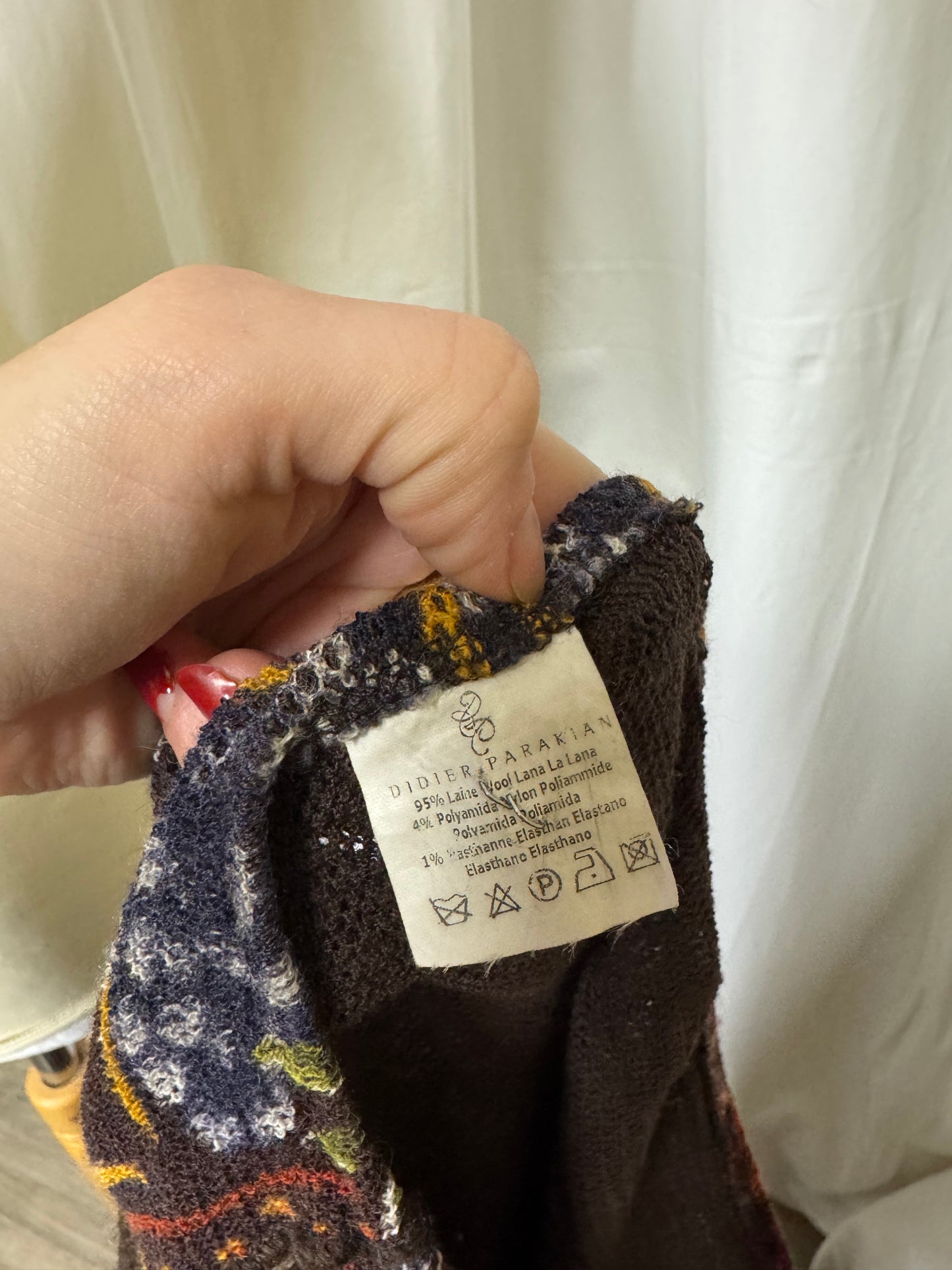 Jupe longue asymétrique