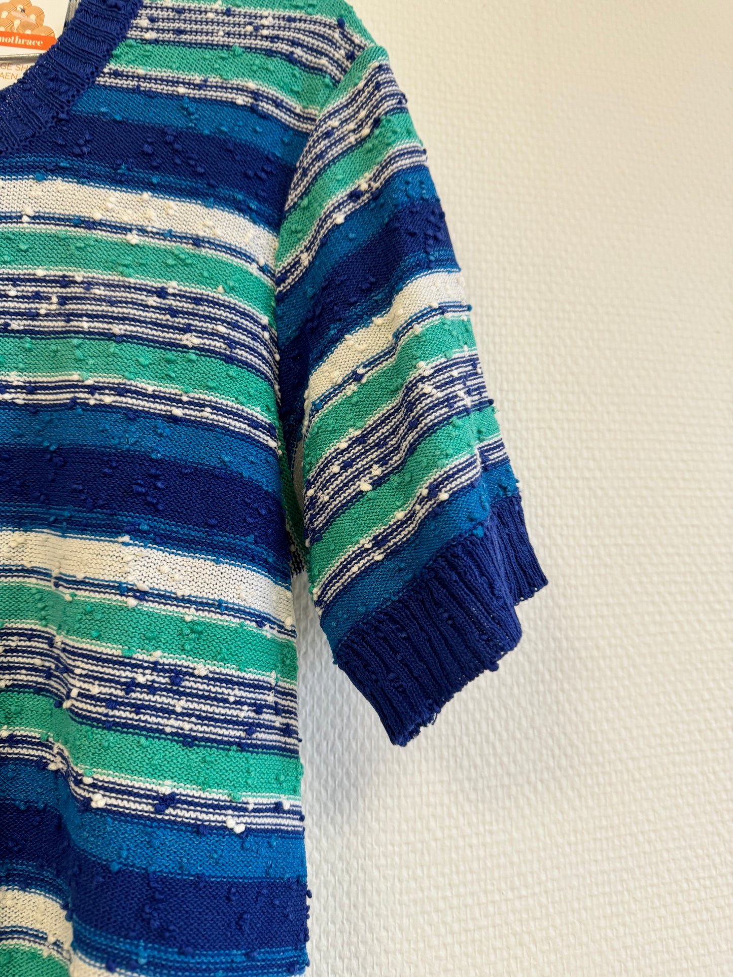 Cardigan à rayure 80s