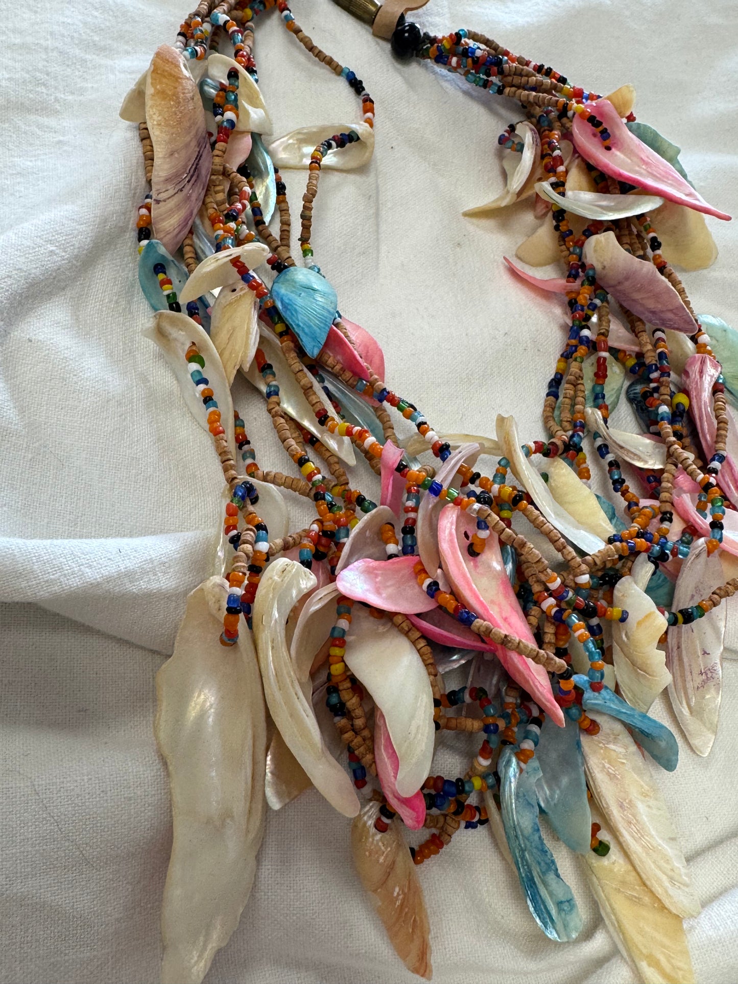 Collier coquillage