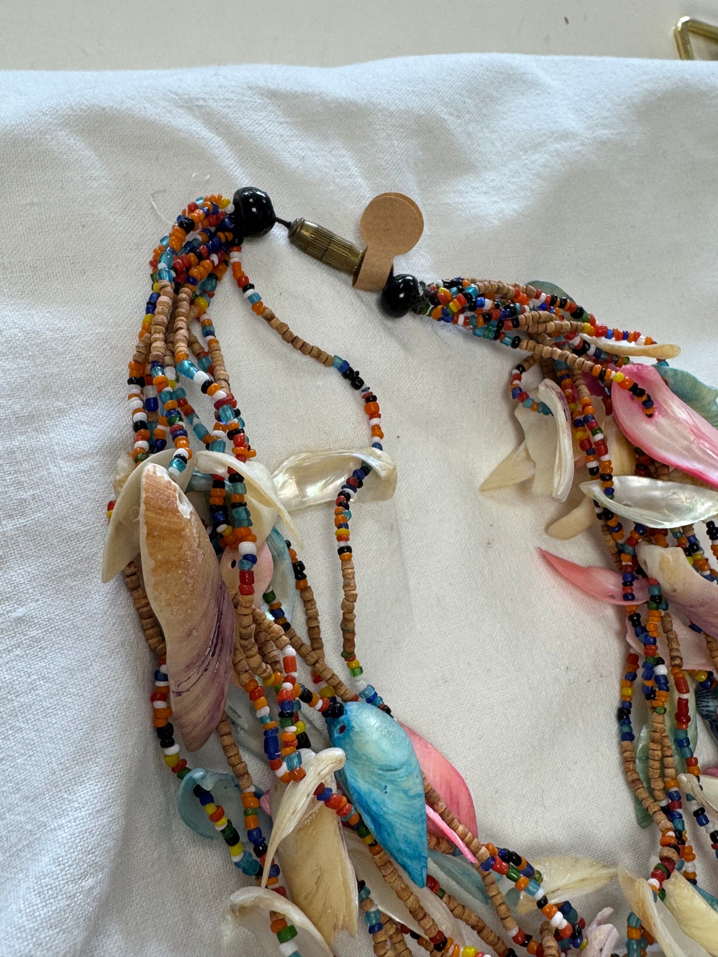 Collier coquillage