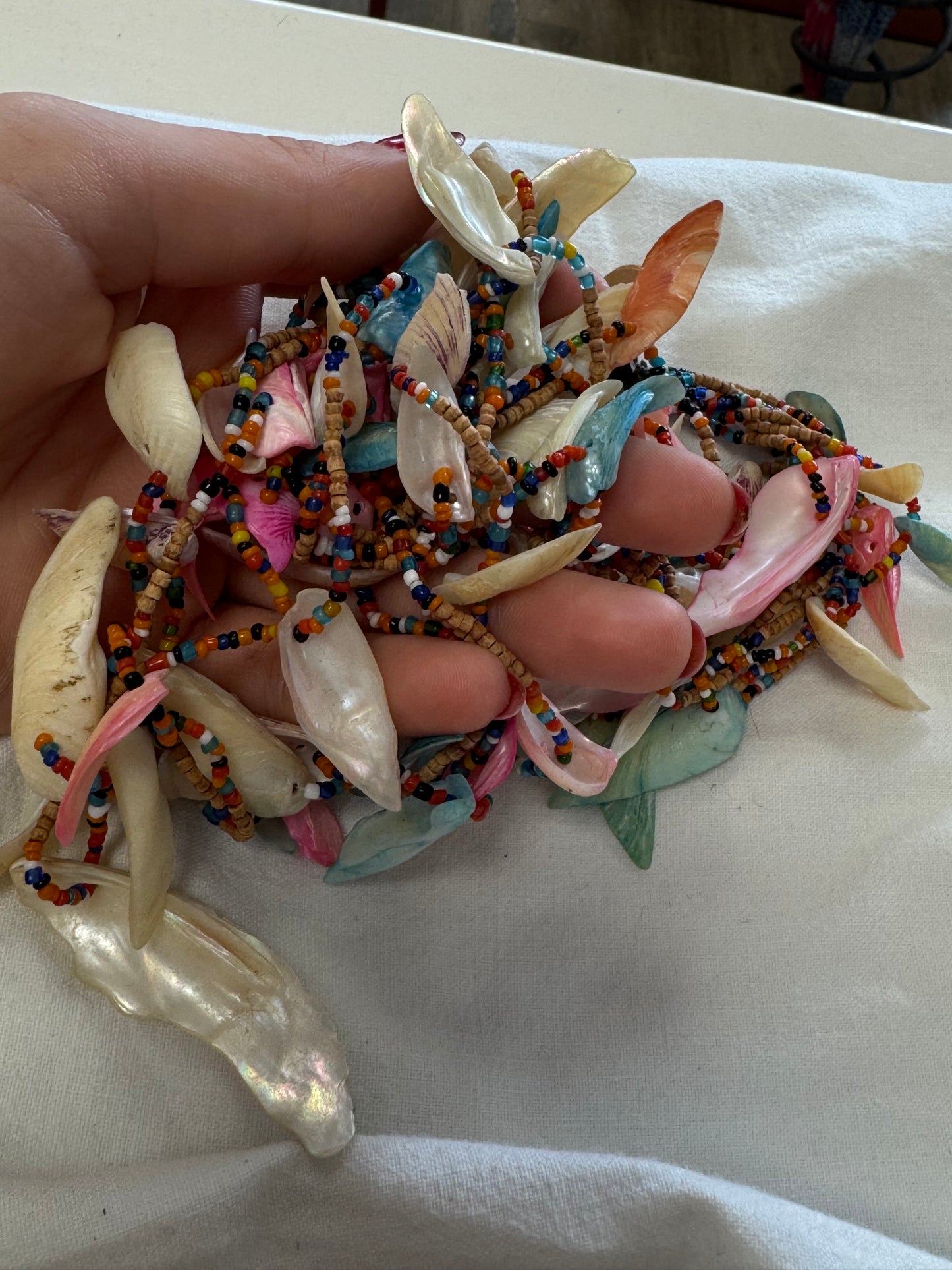 Collier coquillage