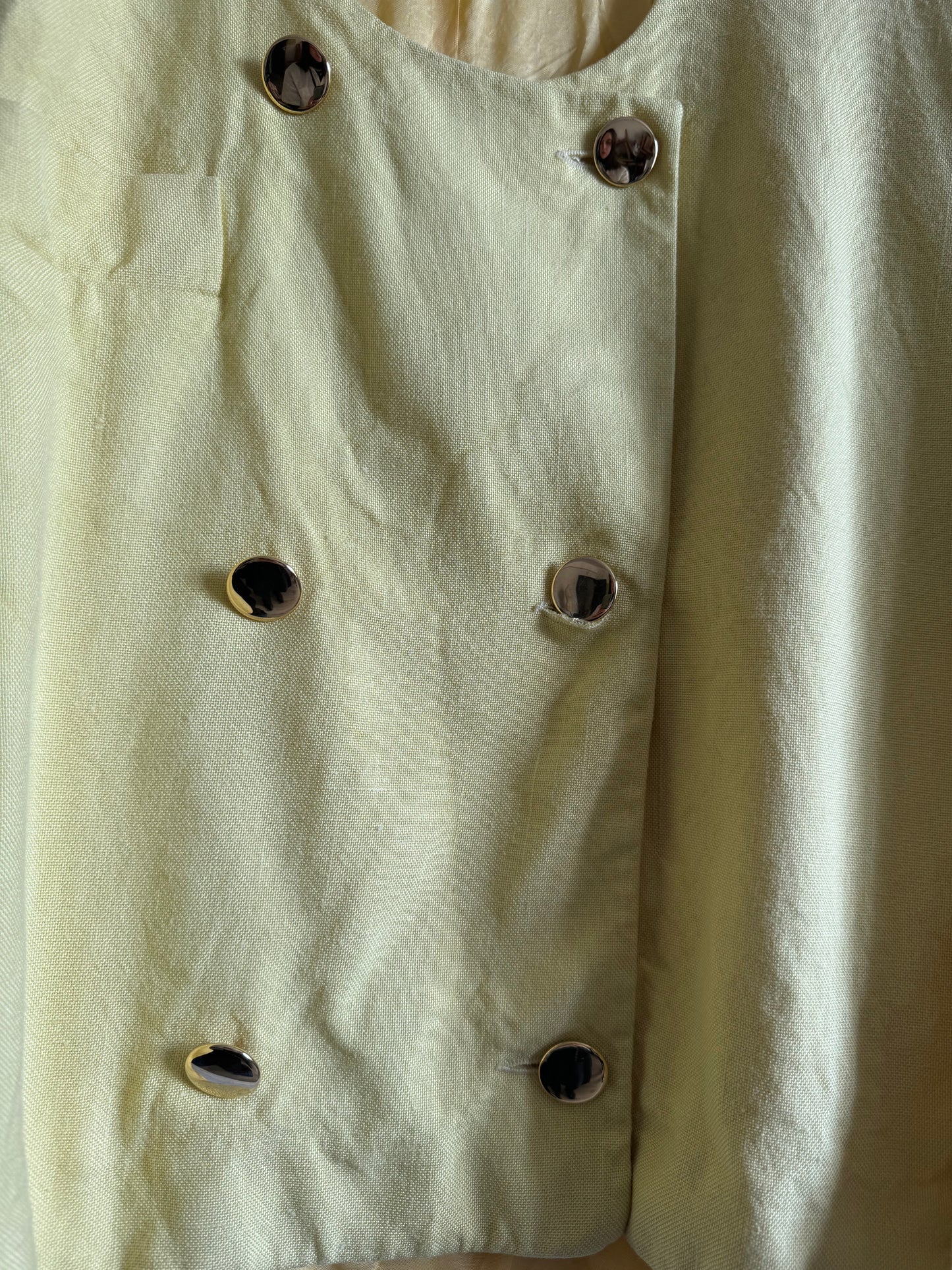 Veste jaune Pierre Cardin