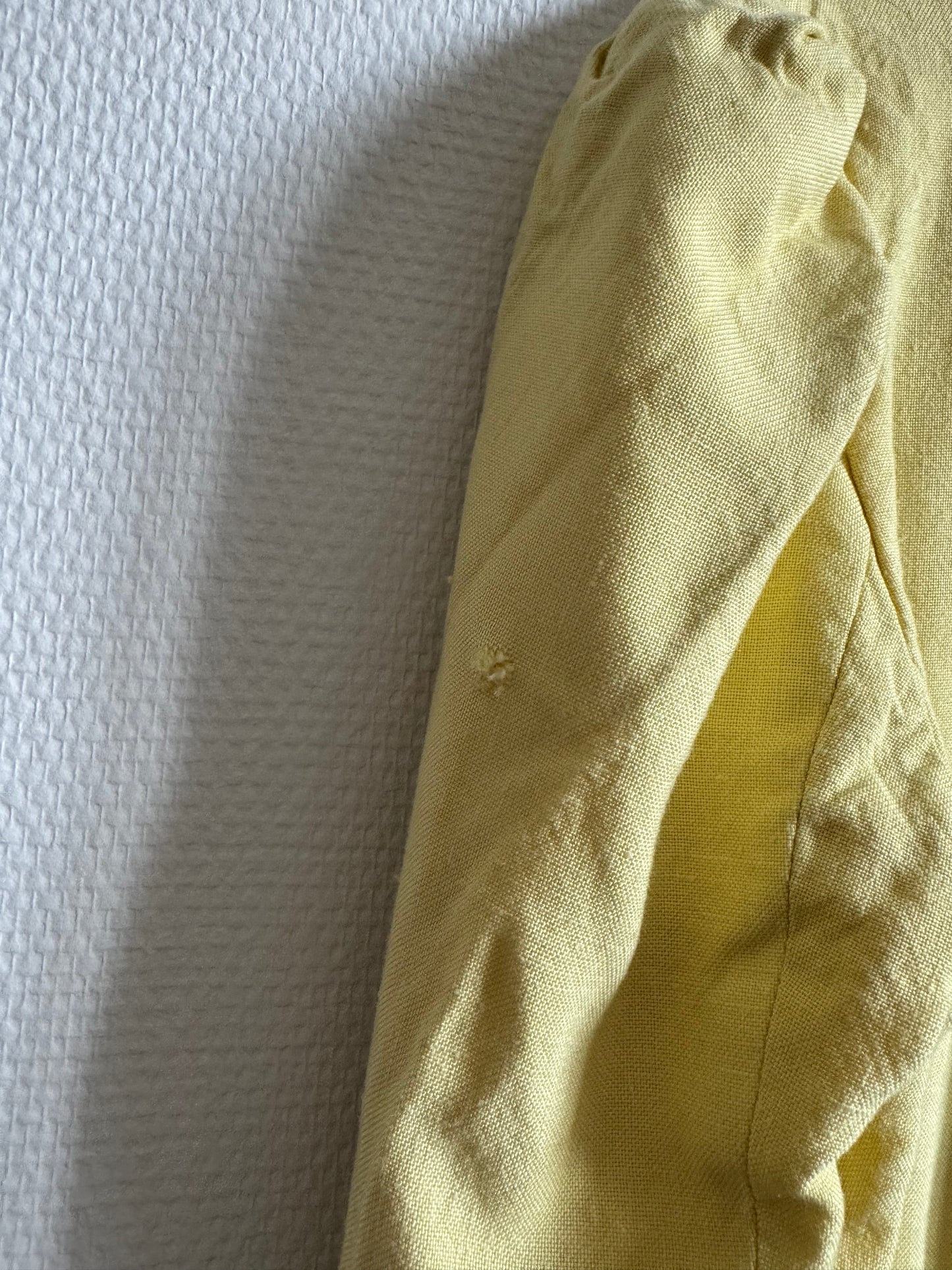Veste jaune Pierre Cardin