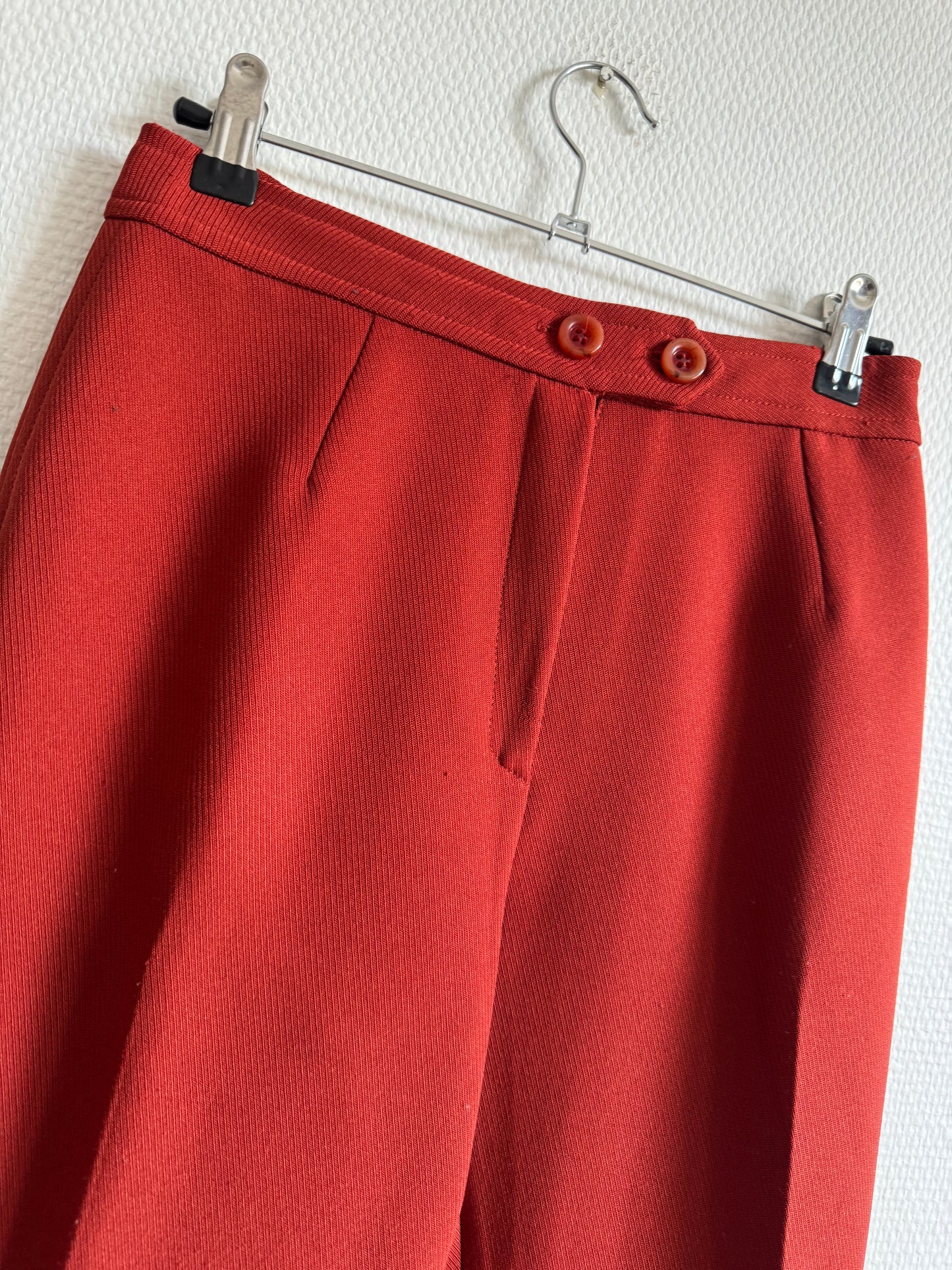 Pantalon rouille 70s