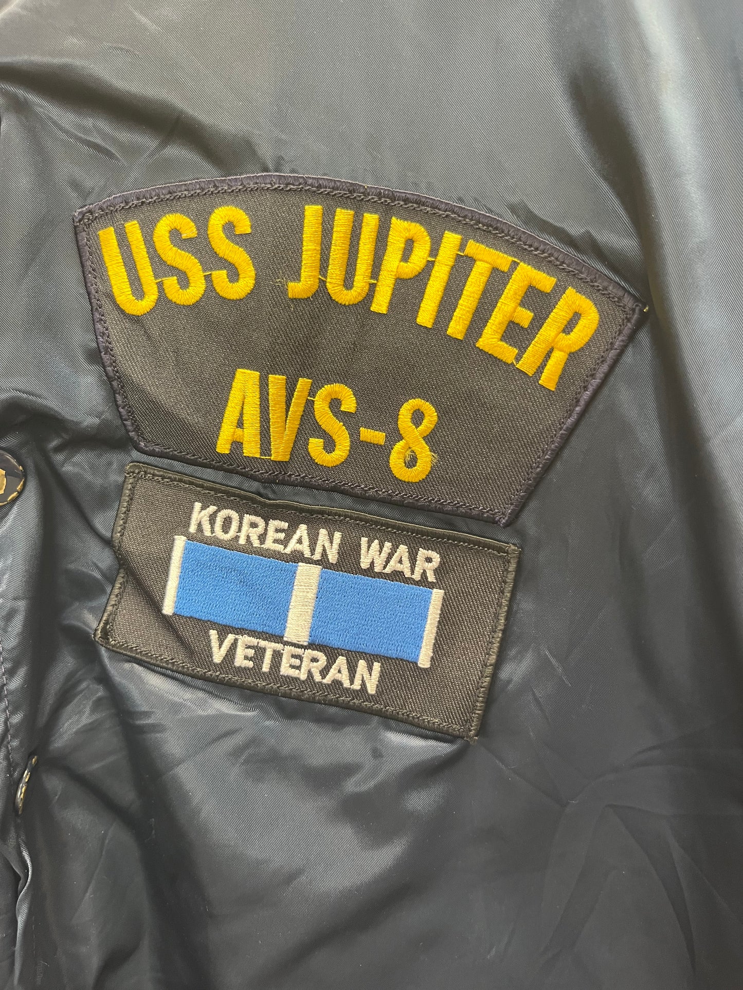 Blouson bleu marine
