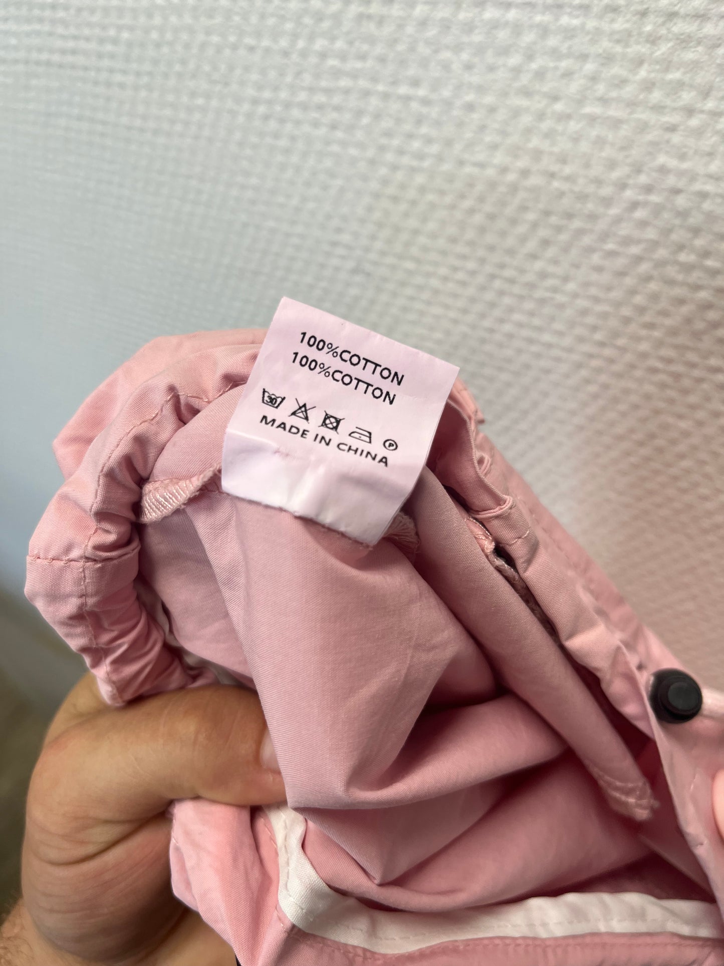 Pantalon cargo rose