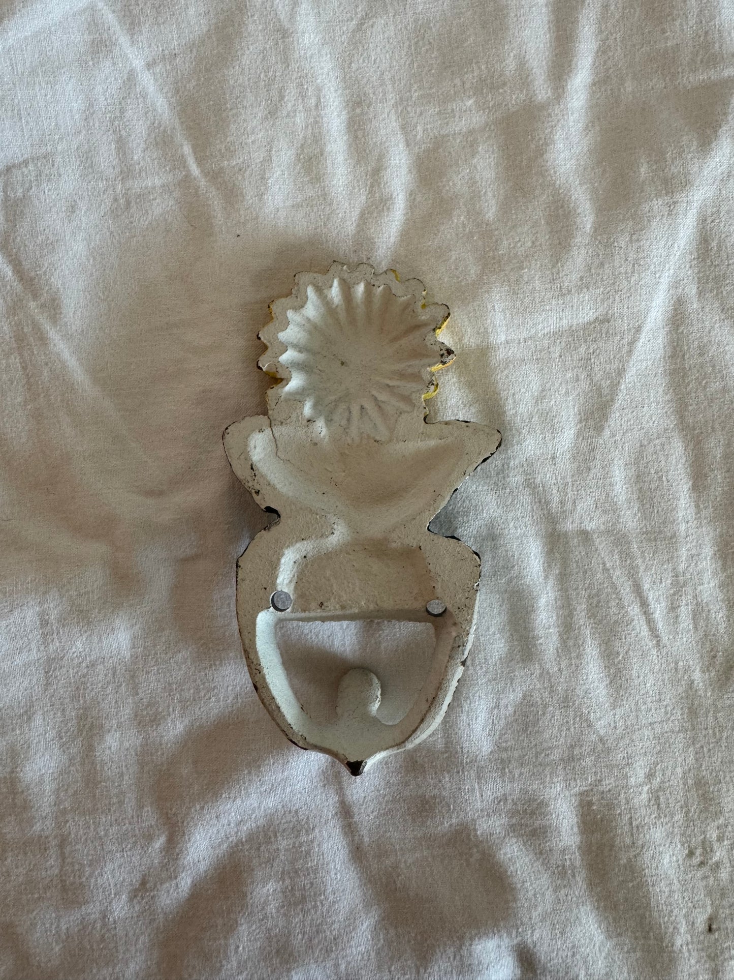 Porte manteau tournesol en fonte