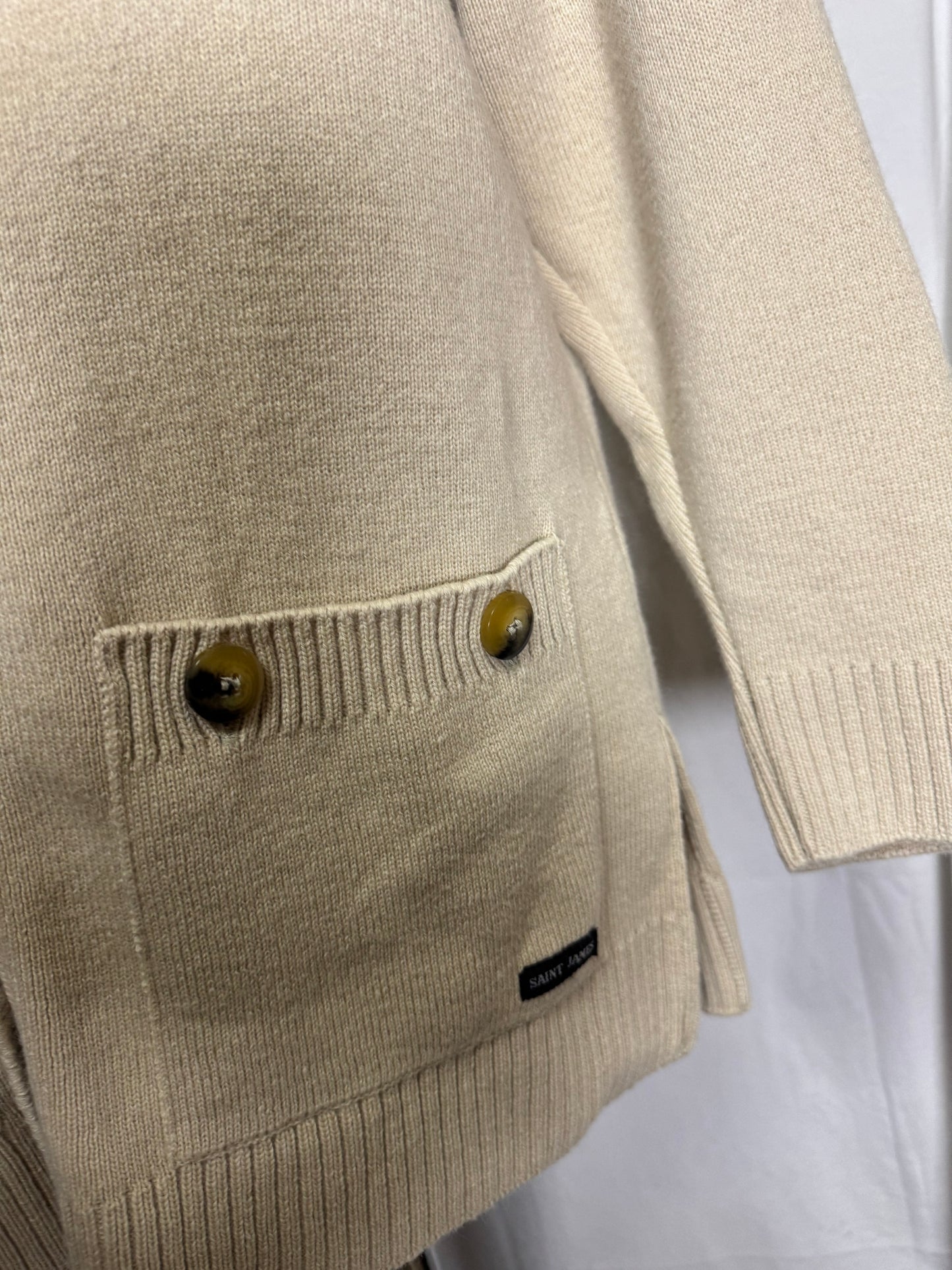 Cardigan beige Saint James