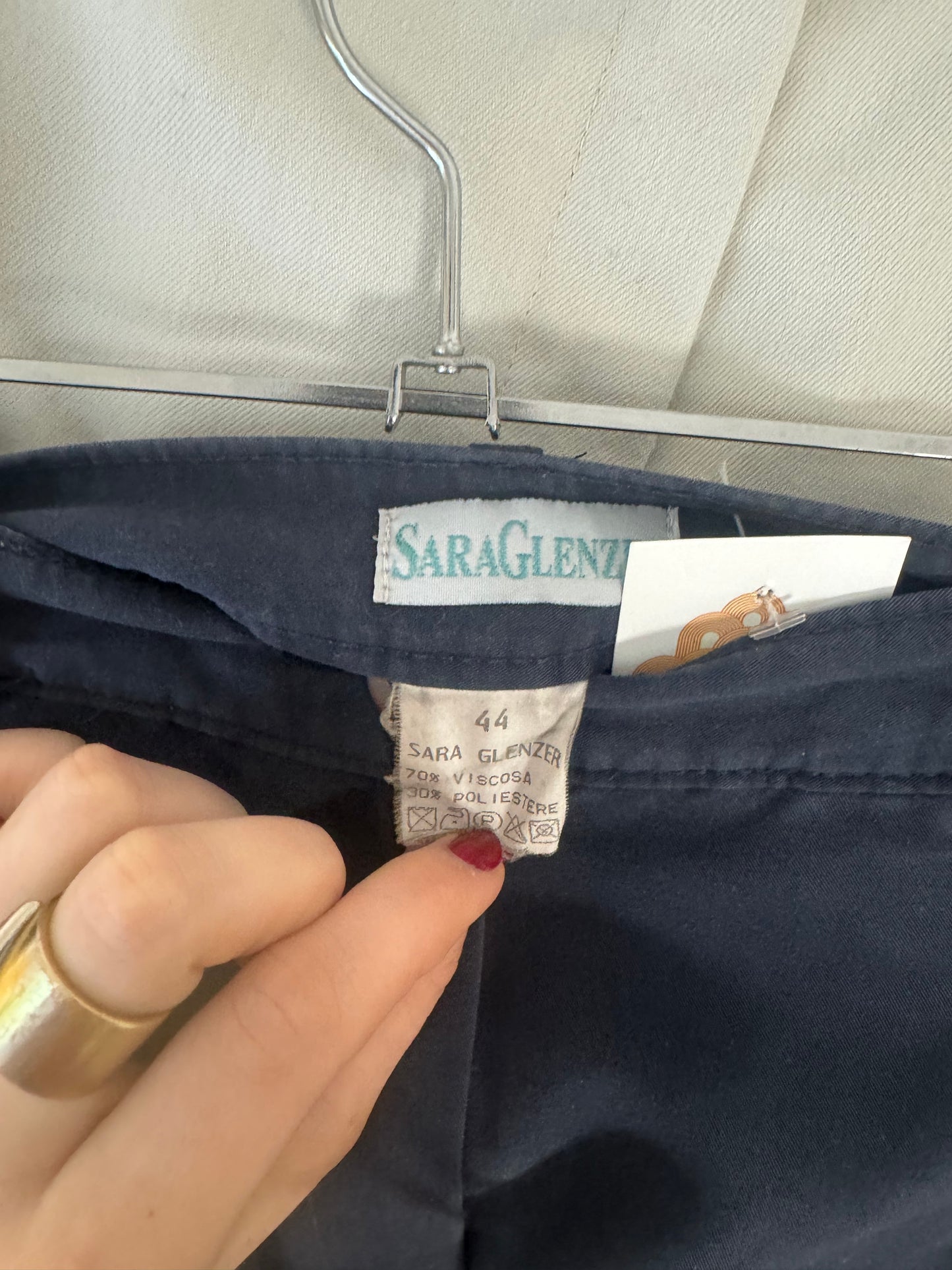 Pantalon bleu 80s
