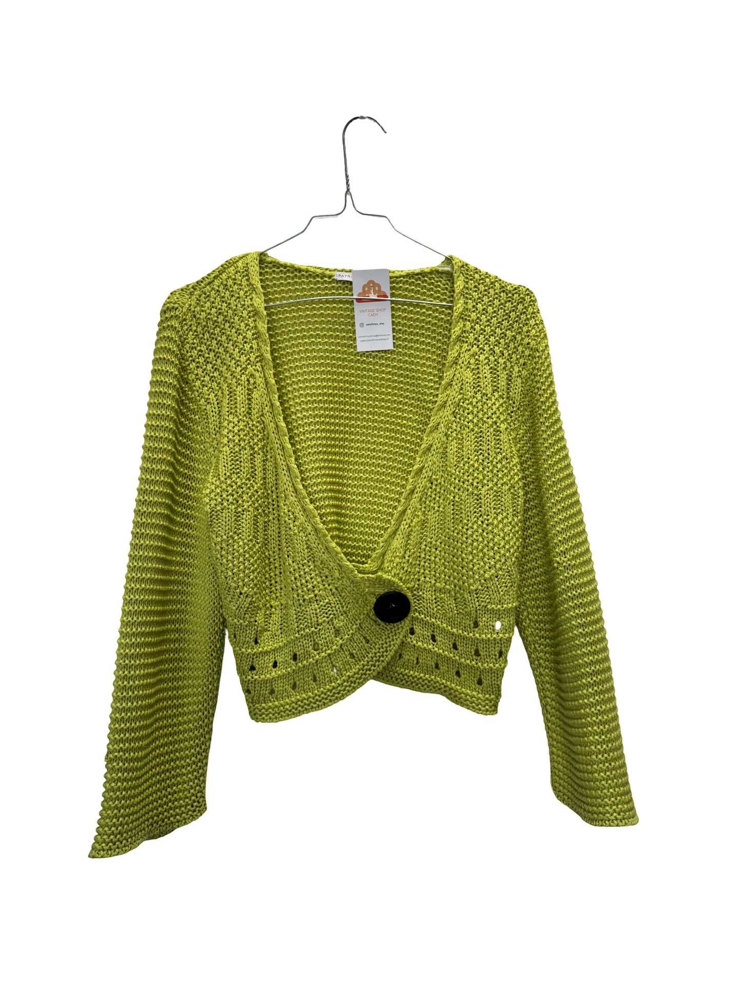 Cardigan vert