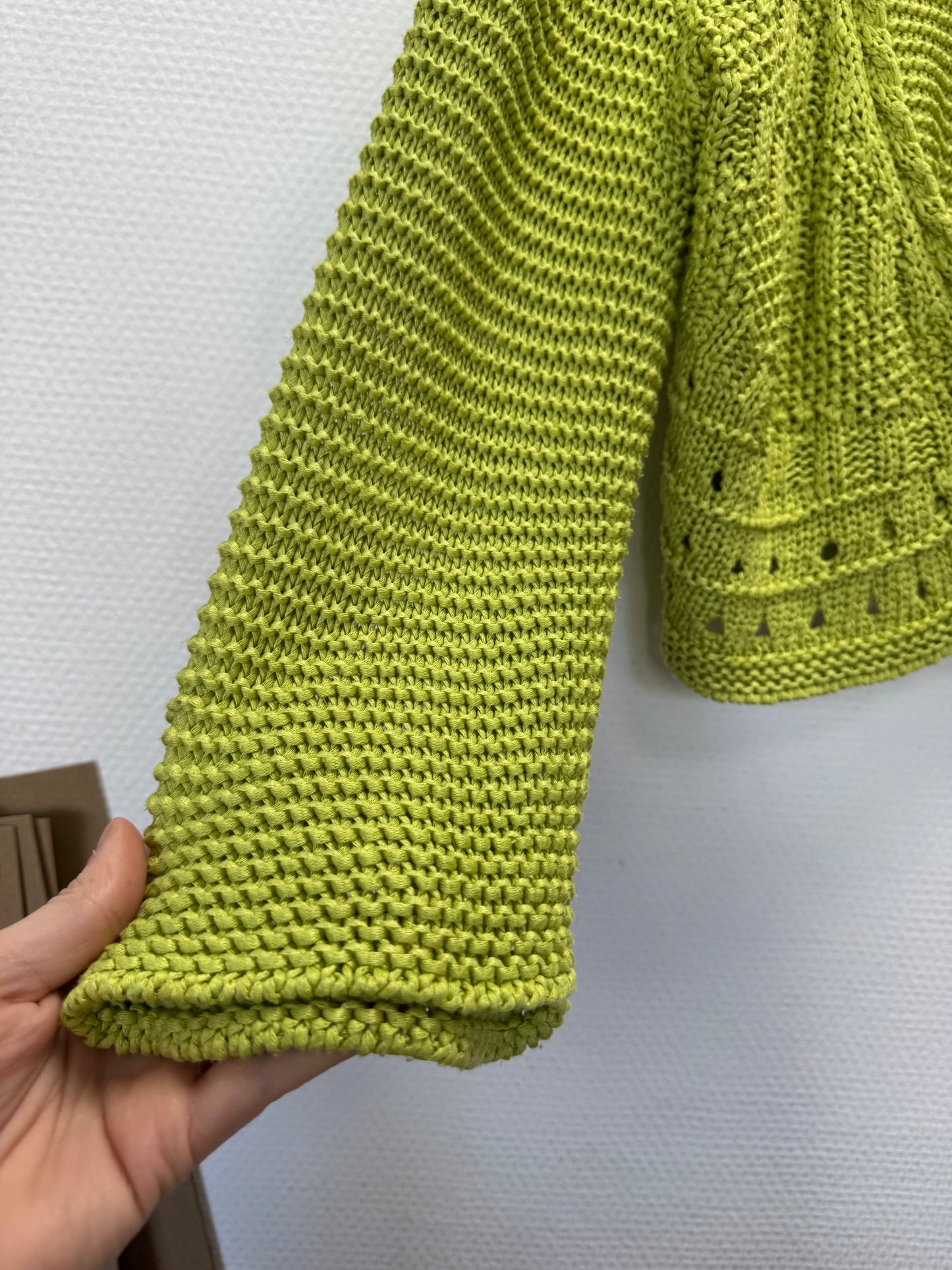 Cardigan vert