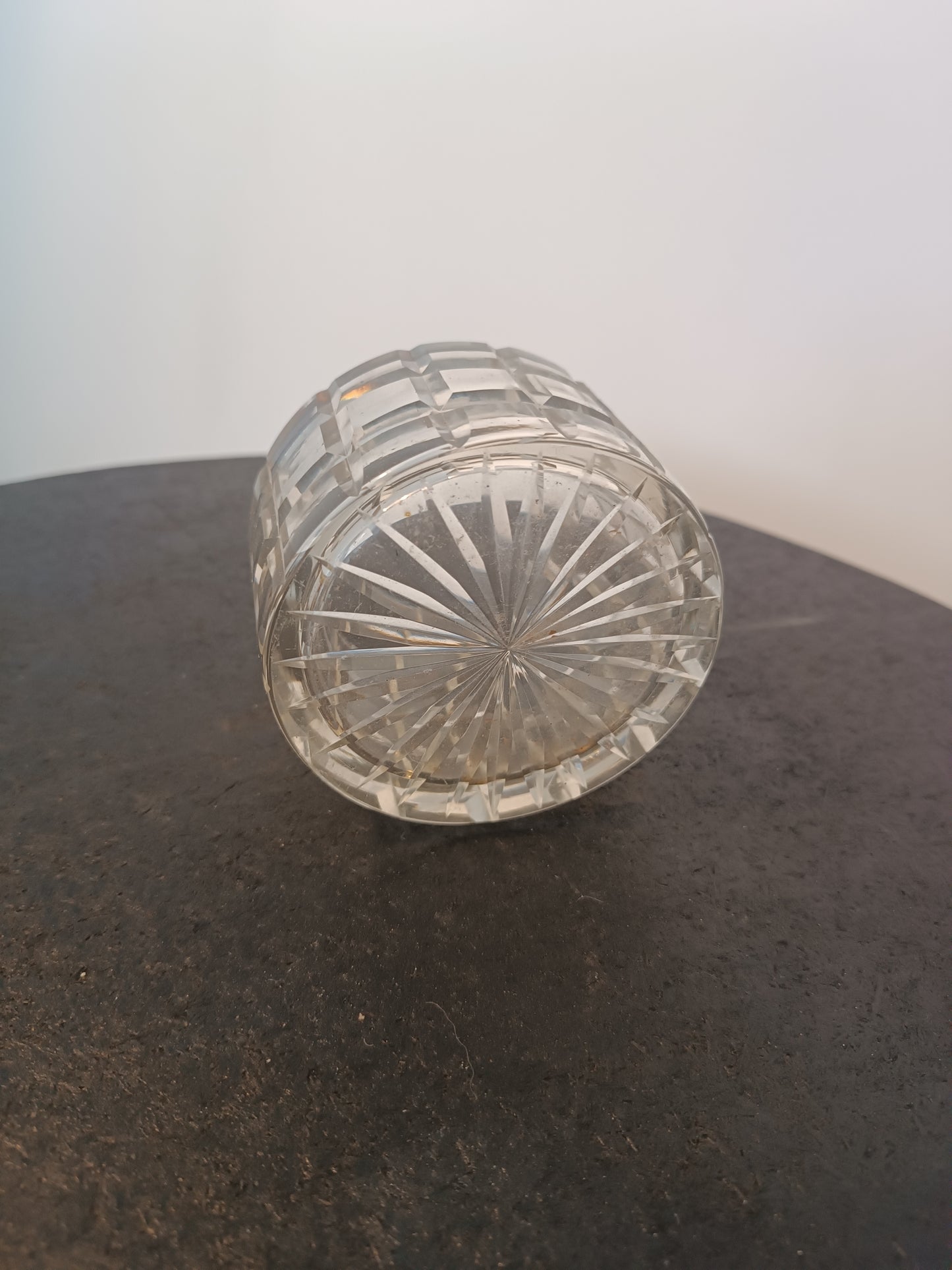 Vide poche verre cristal années 60