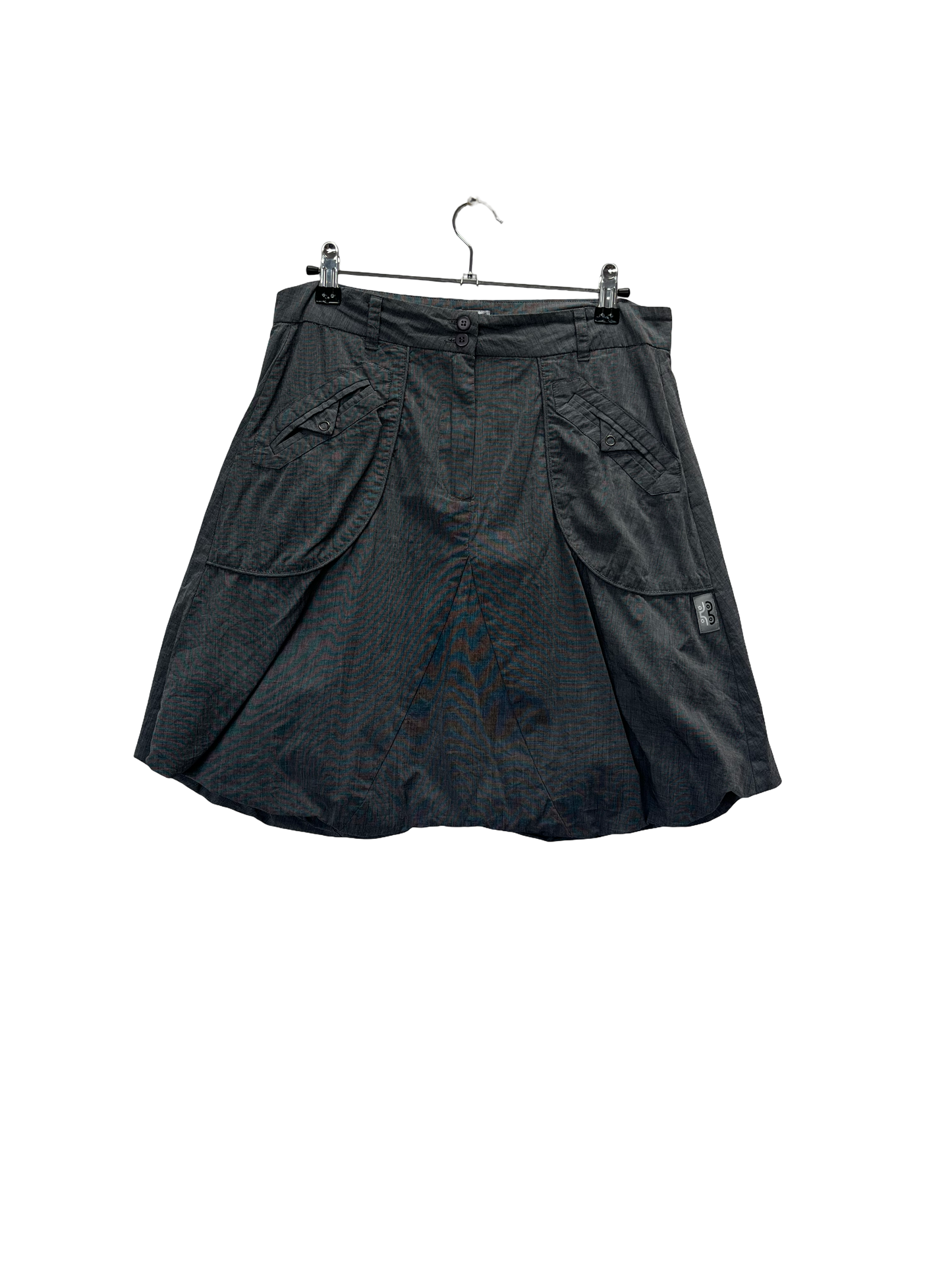 Jupe short grise Y2K