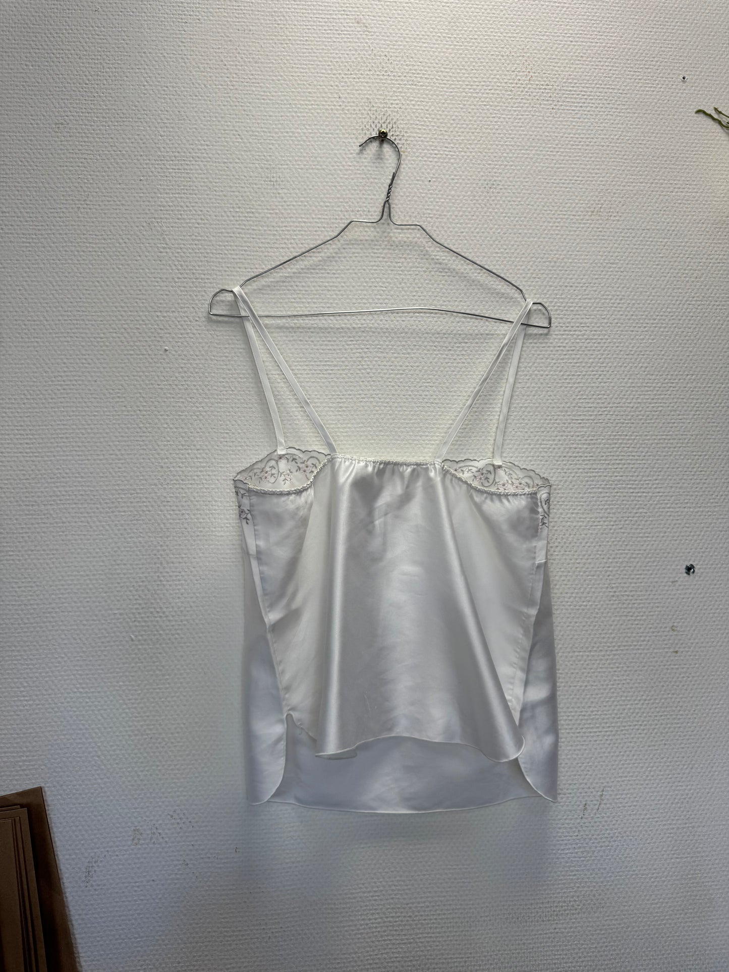 Débardeur blanc 70s
