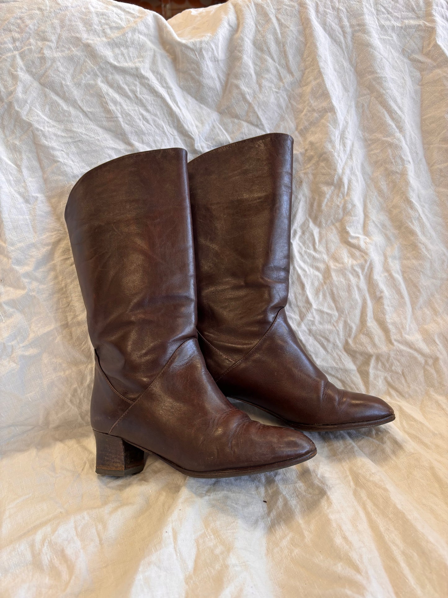 Bottes en cuir