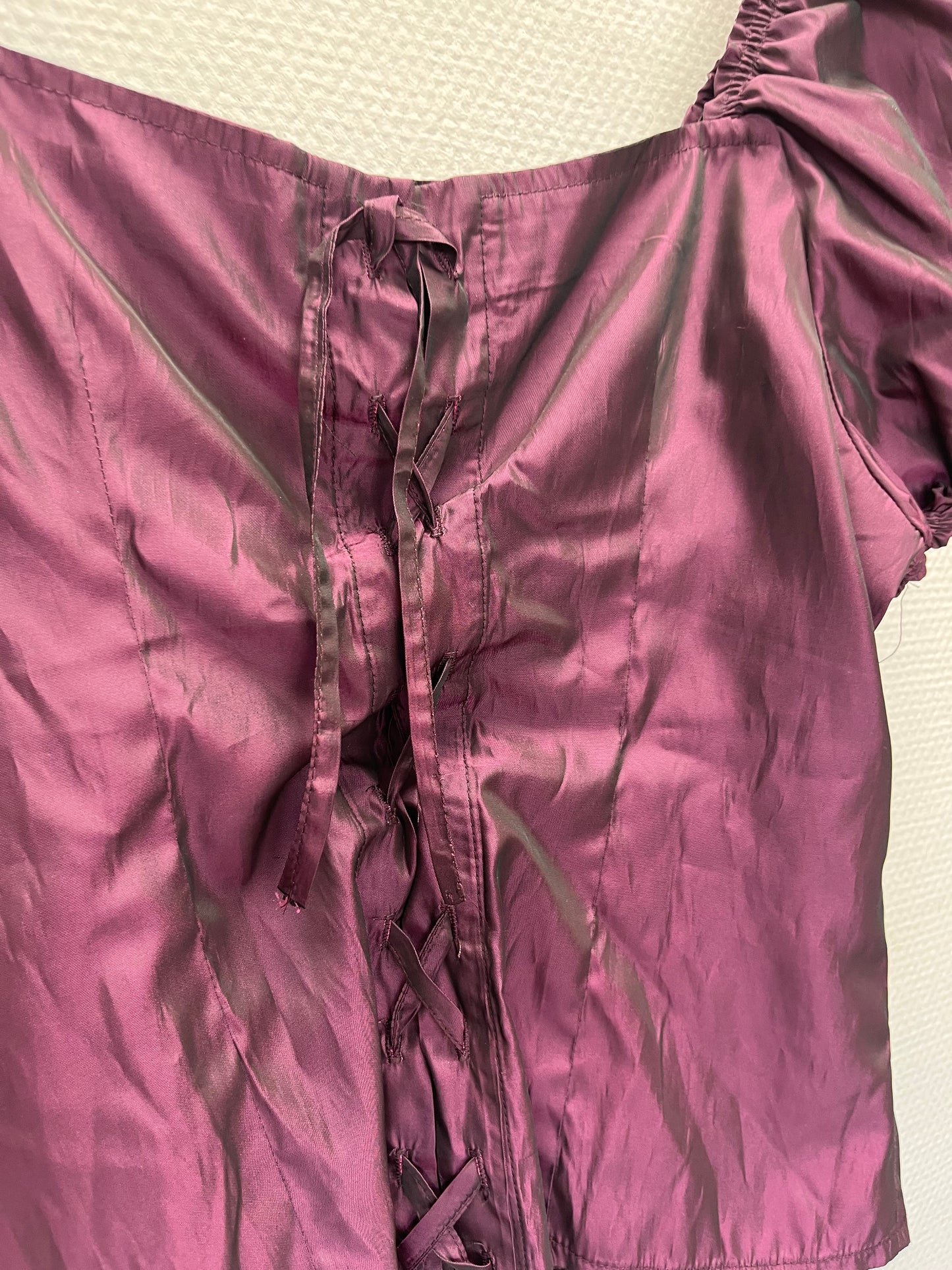 Blouse violette Y2K