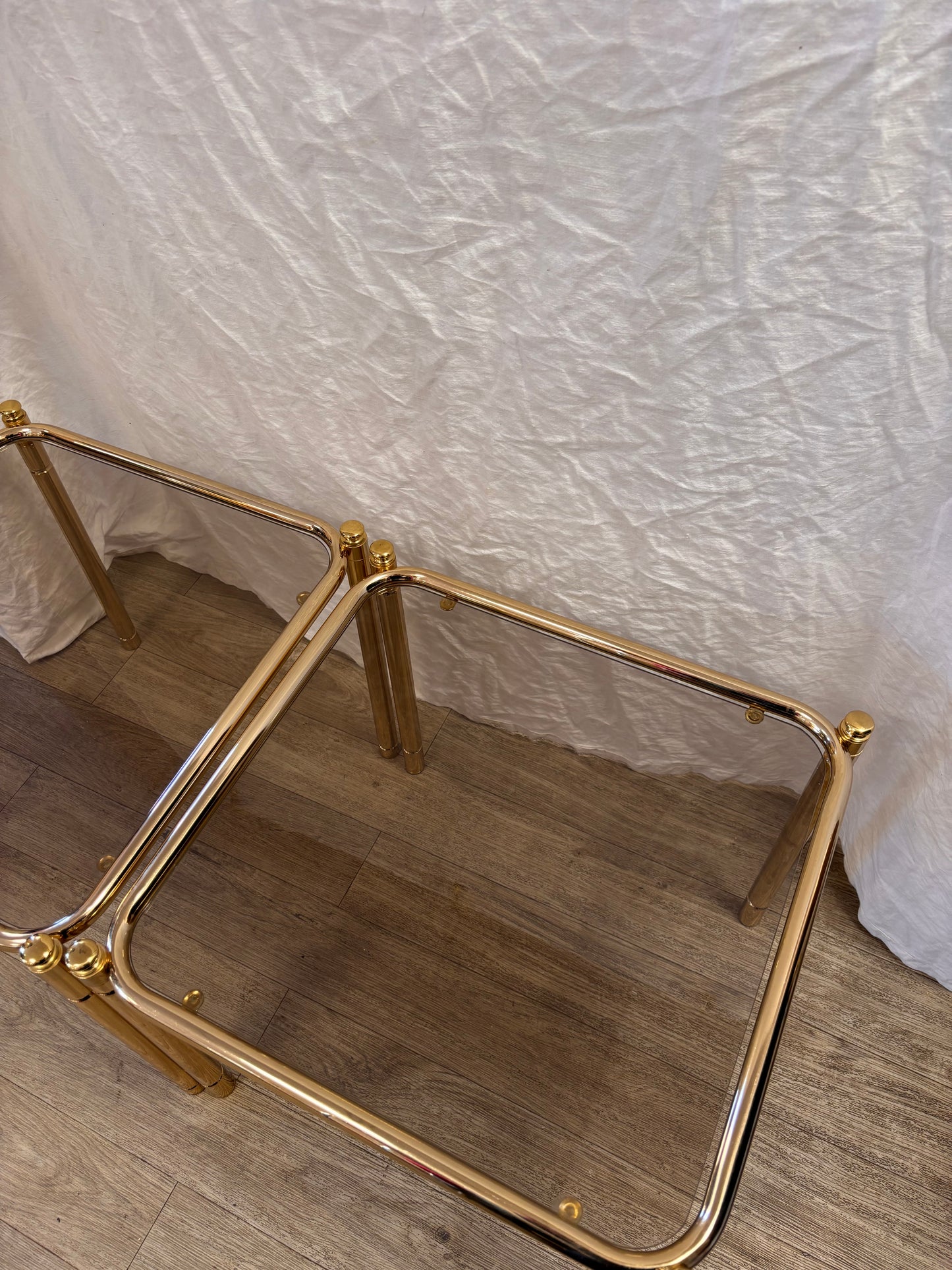 Table d'appoint doré