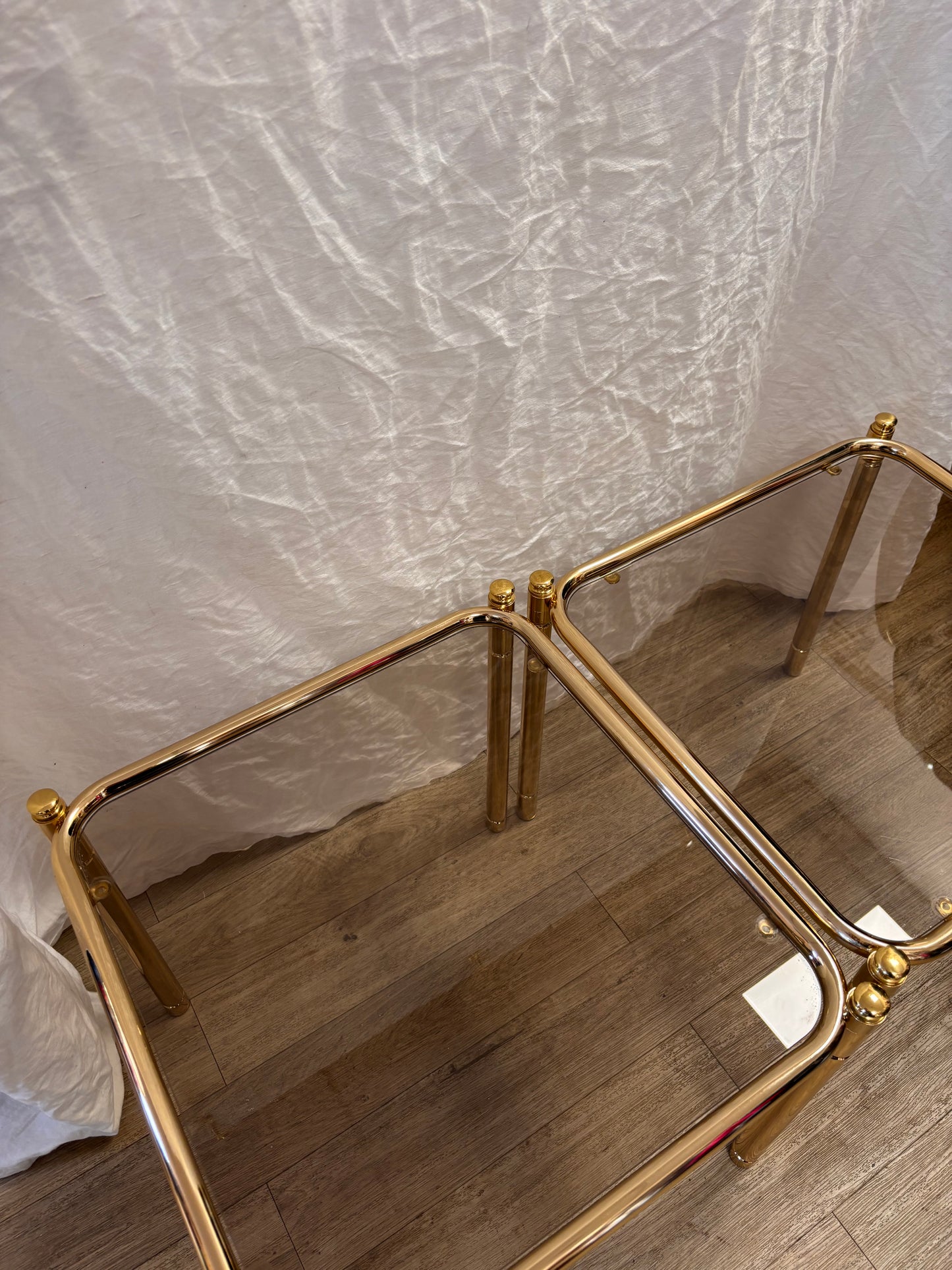 Table d'appoint doré