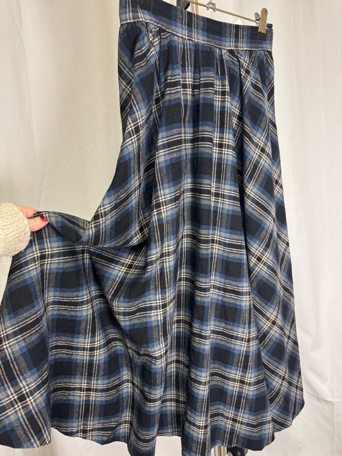 Jupe longue écossaise