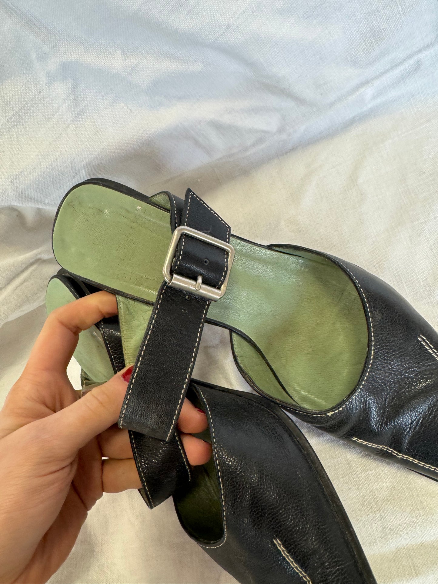Mules à talons JB Martin