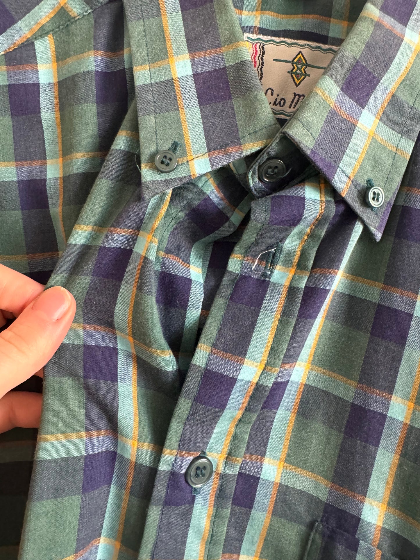 Chemise à carreaux