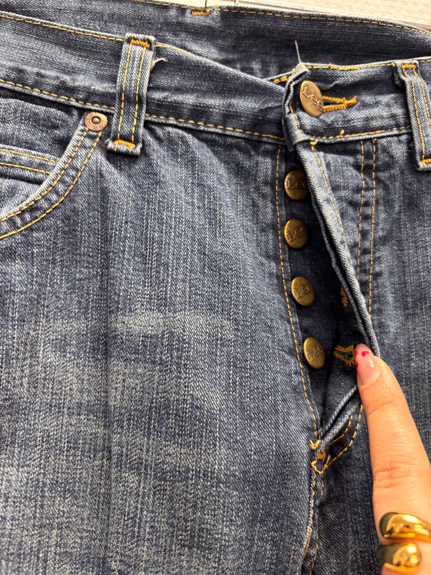 Jeans bleu Lee