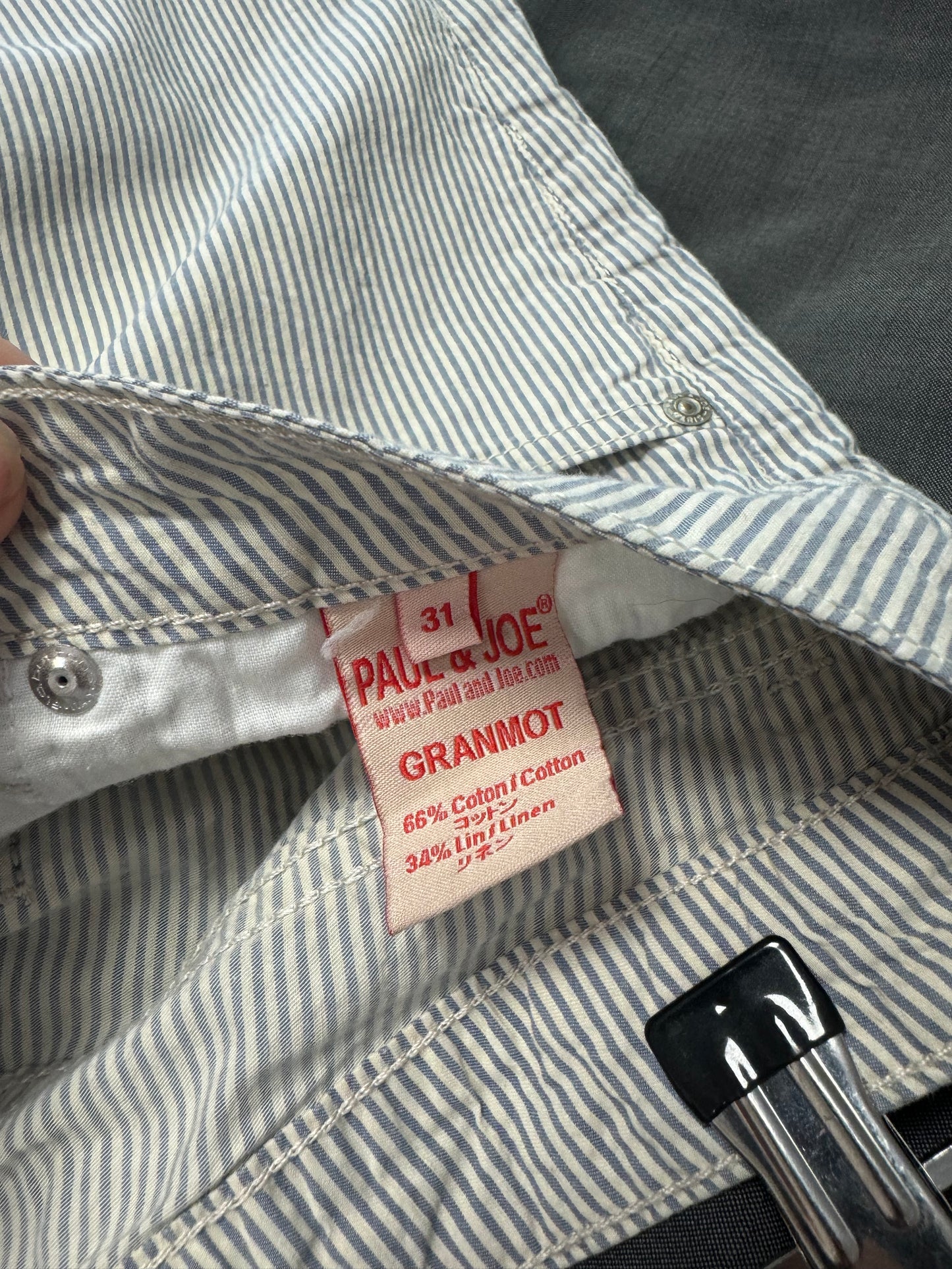 Pantalon à rayure Paul & Joe