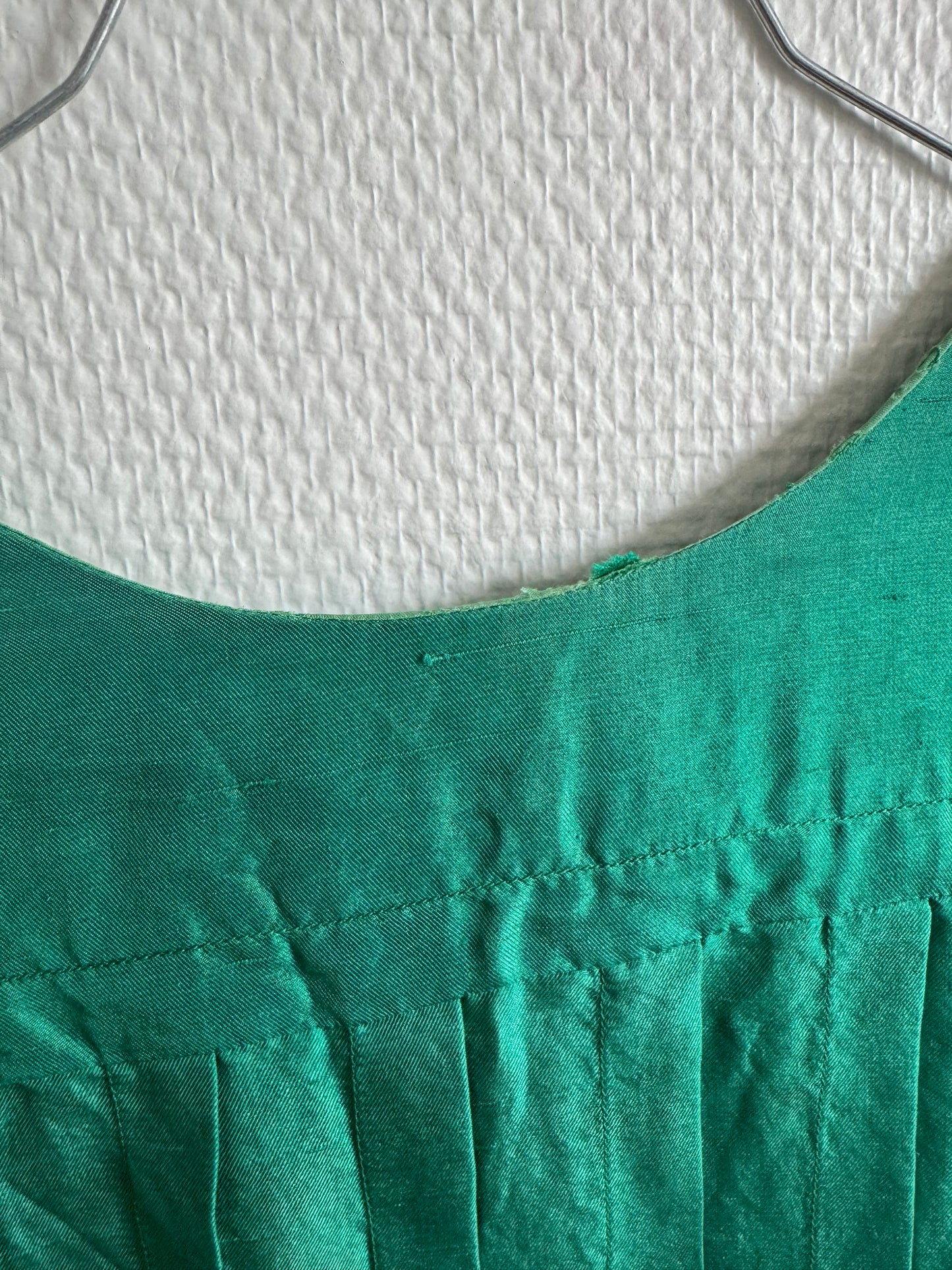 Robe verte 60s