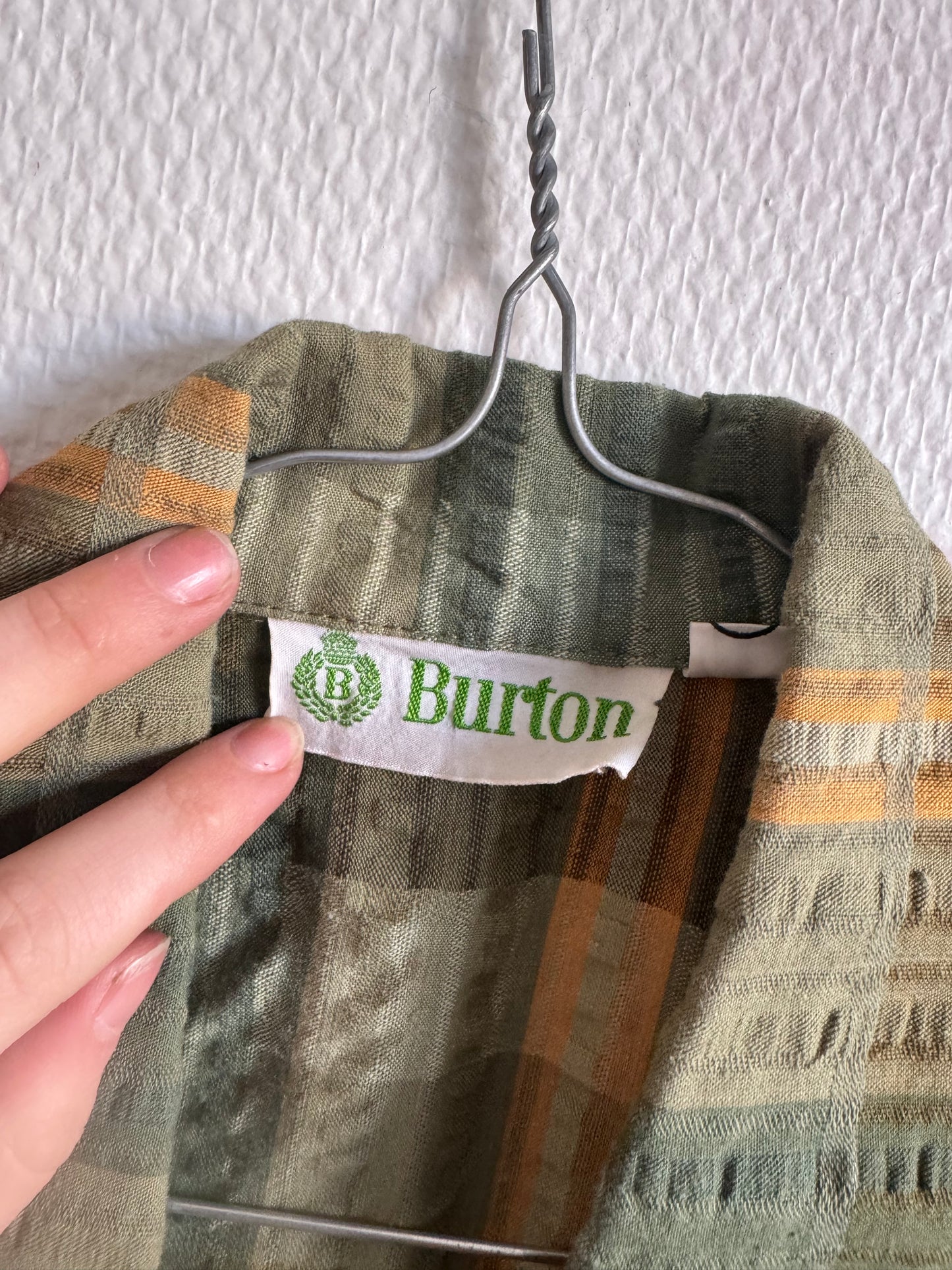Veste écossaise 80s