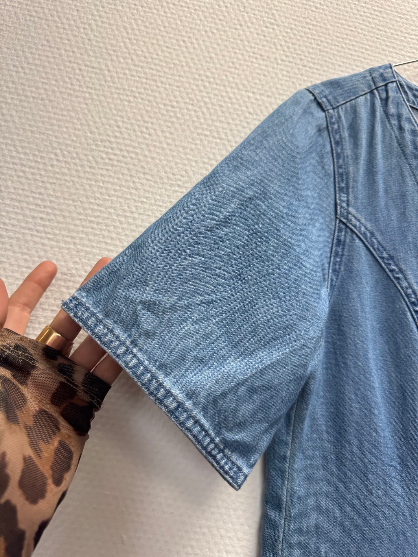 Robe en jeans