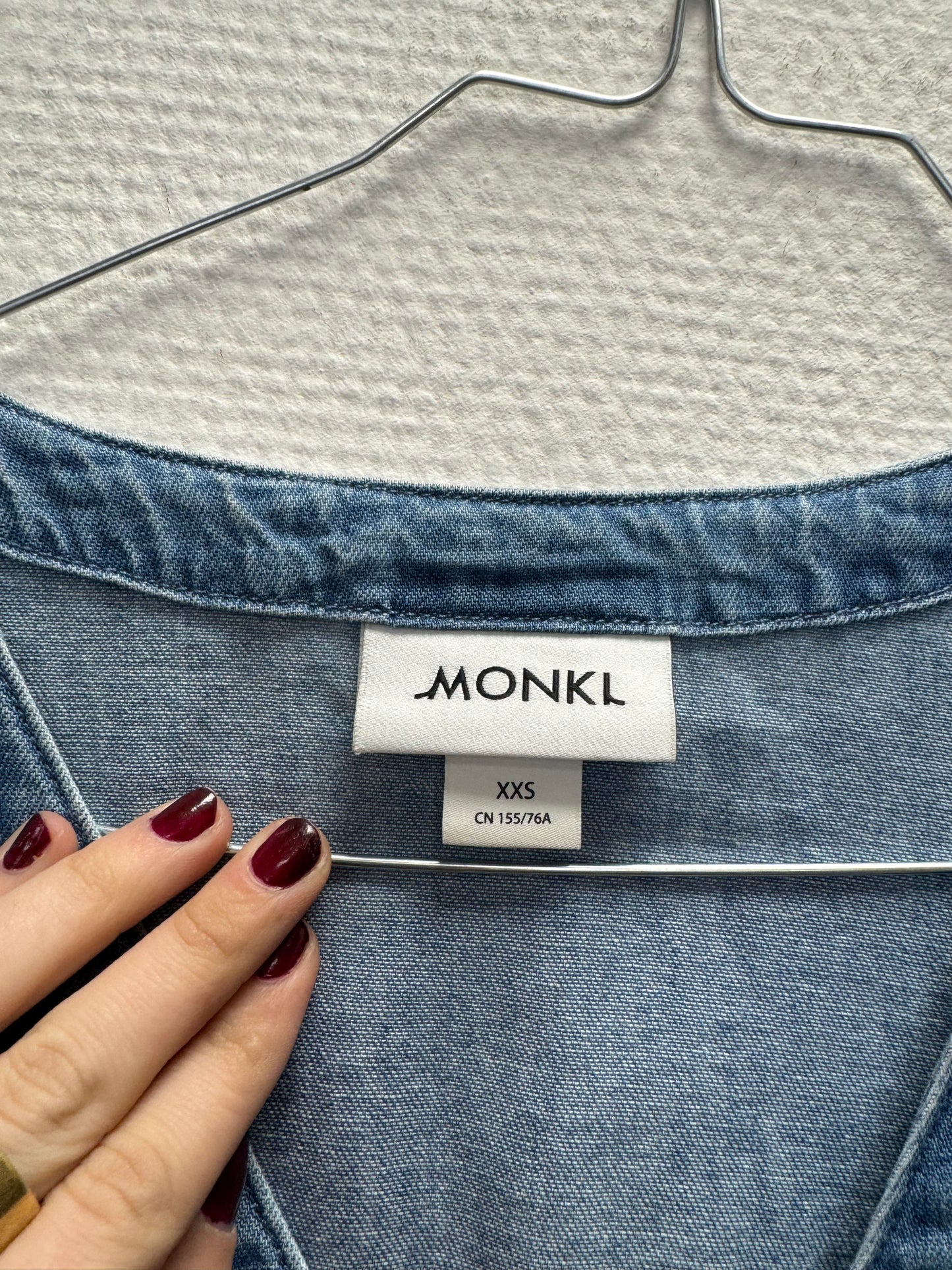 Robe en jeans