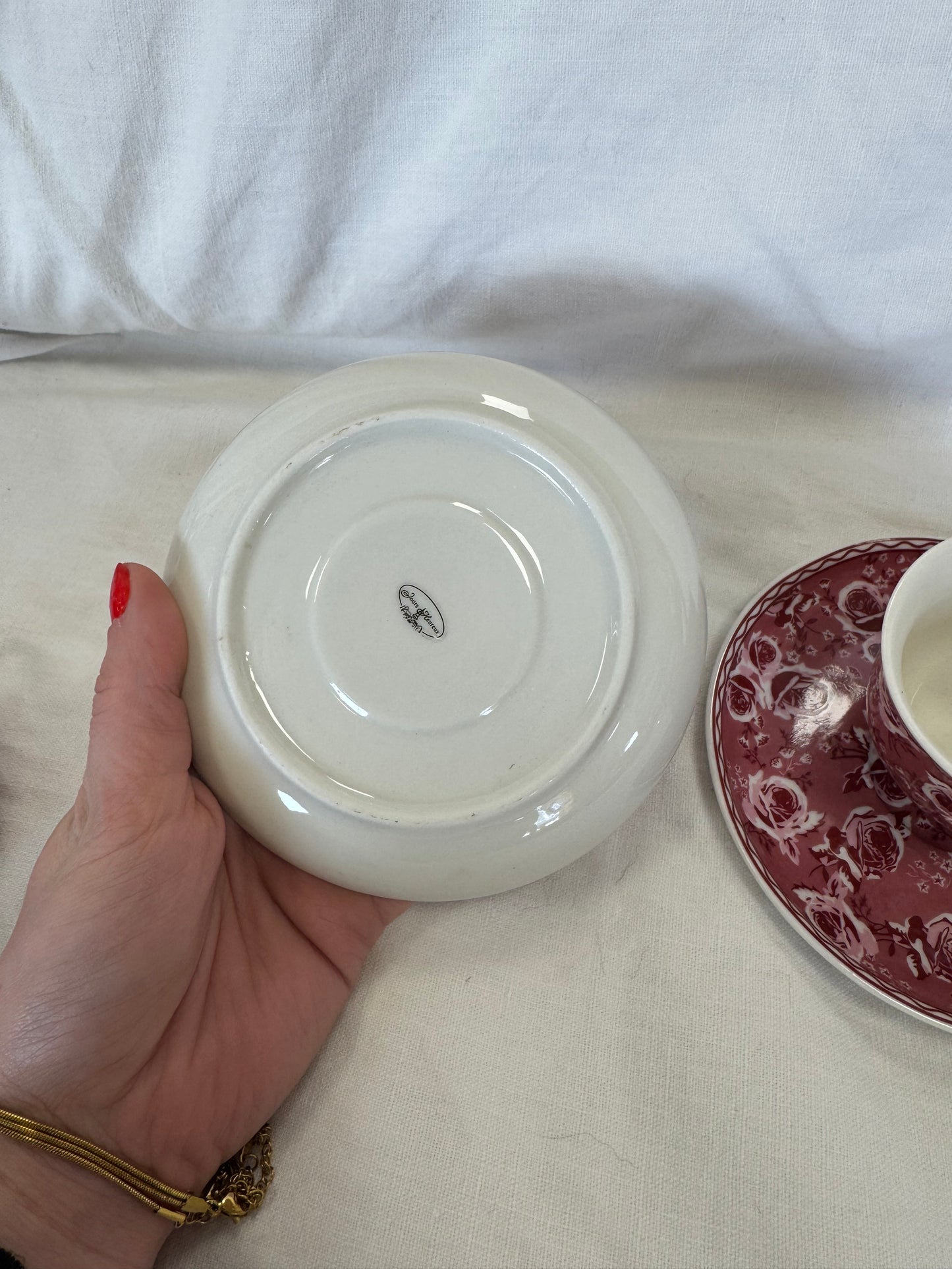 Tasses en porcelaine